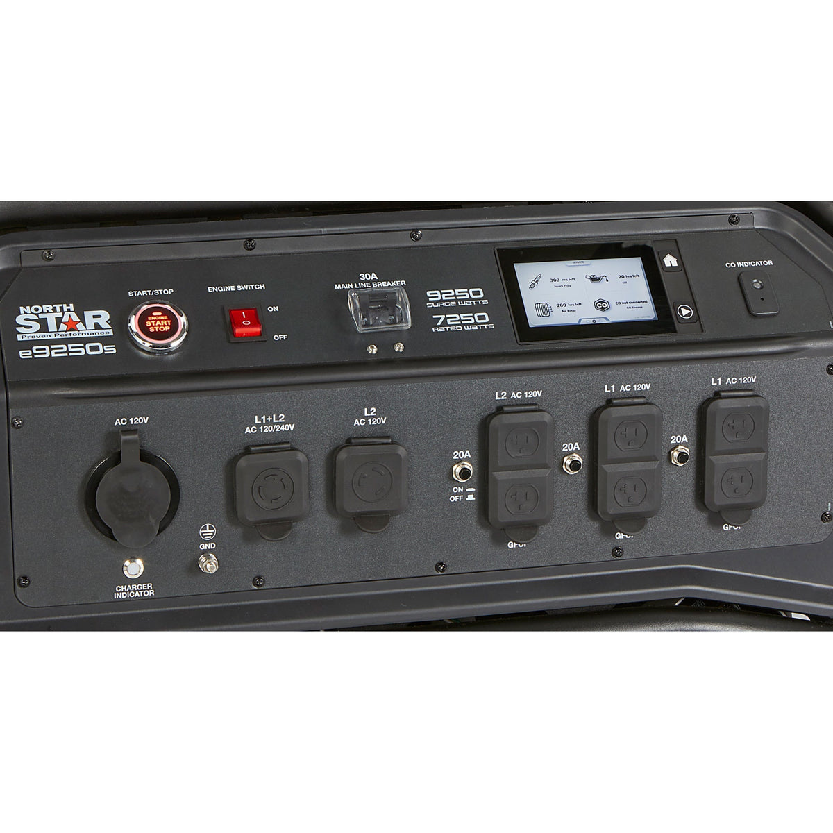 NorthStar® Commercial Grade Generator 9250 Surge Watts, 7250 Rated Watts (1654402)