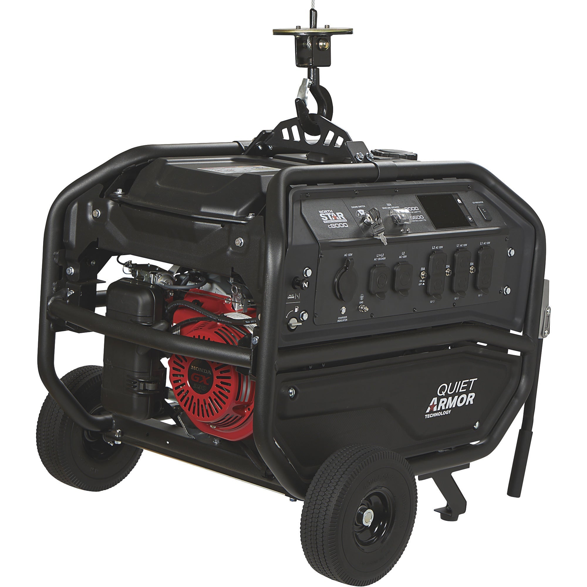 NorthStar® Commercial Grade Generator 8000 Surge Watts, 6600 Rated Watts Honda GX390 (1654403)