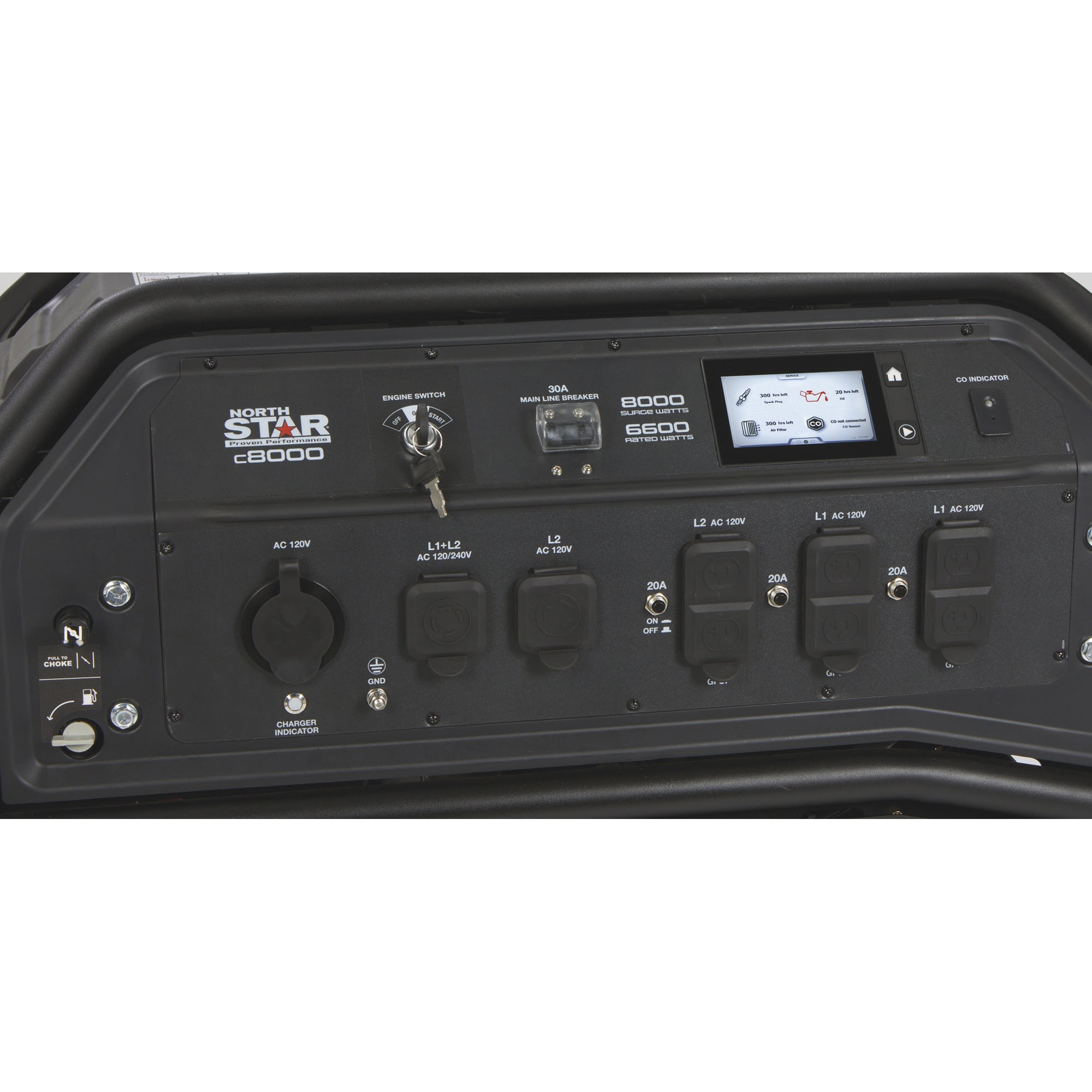 NorthStar® Commercial Grade Generator 8000 Surge Watts, 6600 Rated Watts Honda GX390 (1654403)