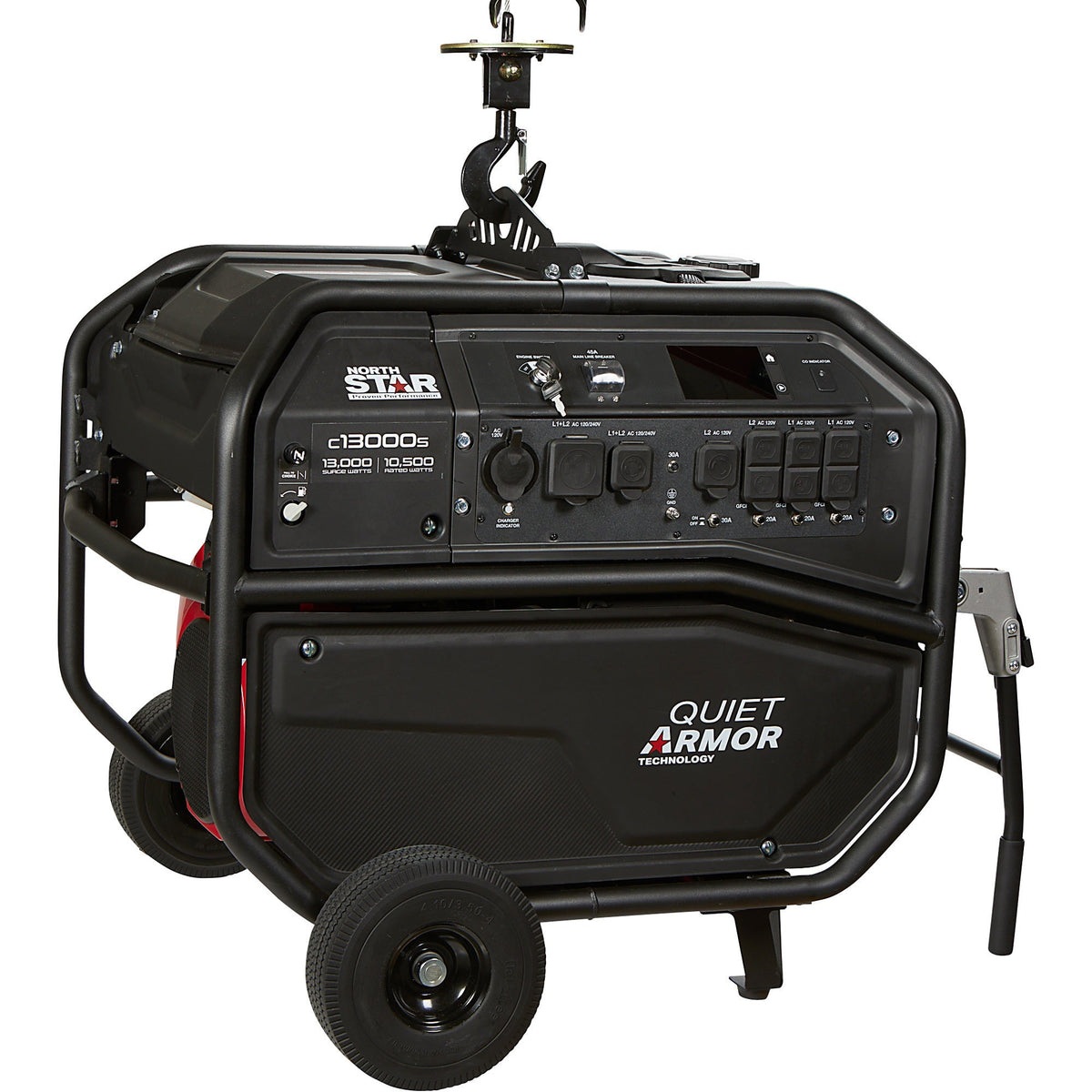 NorthStar® Commercial Grade Generator 13000 Surge Watts, 10500 Rated Watts, Electric Start Honda GX630 (1654404)