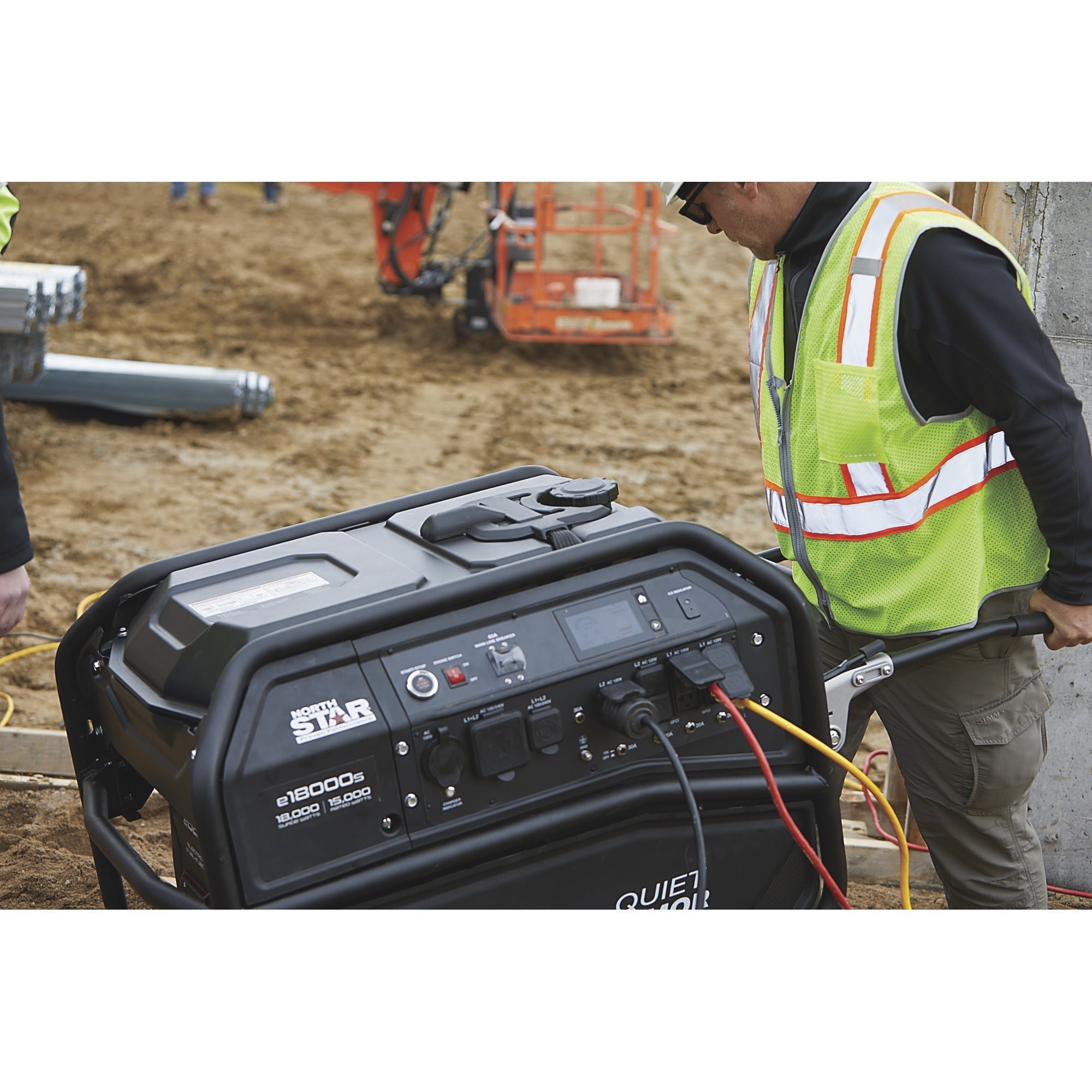 NorthStar® Commercial Grade Generator 18000 Surge Watts, 15000 Rated Watts, Electric Start (1654407)