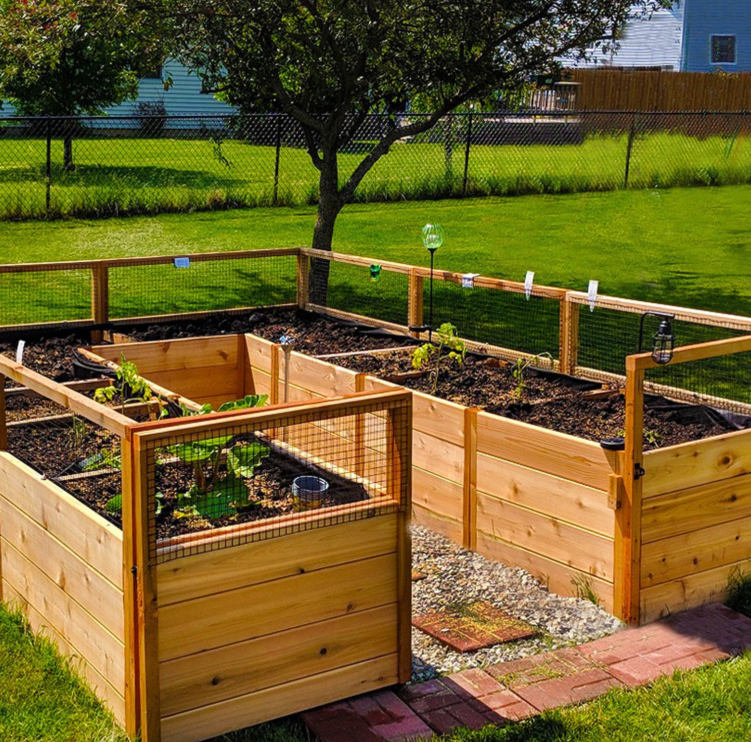 Outdoor Living Today 8x12 Western Red Cedar Raised Garden Bed