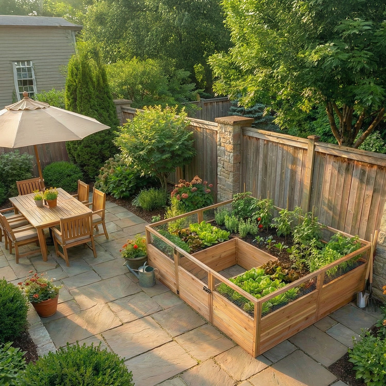 Outdoor Living Today 8x5 Western Red Cedar Raised Garden Bed