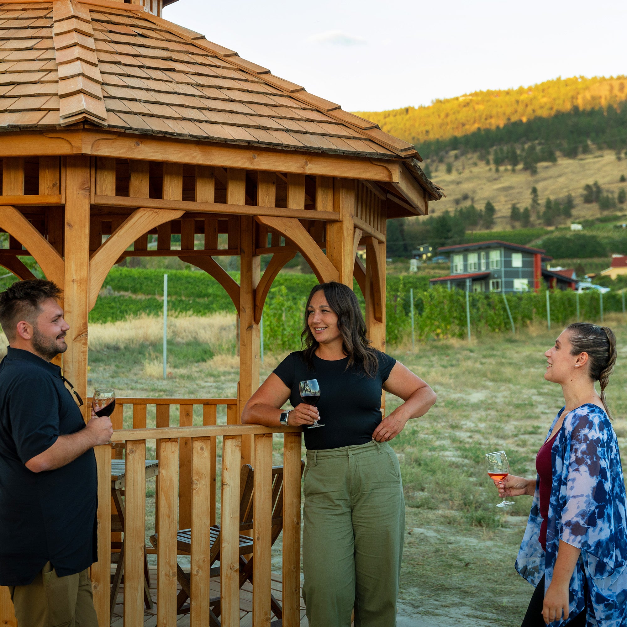 Outdoor Living Today 10' Western Red Cedar Octagon Gazebo
