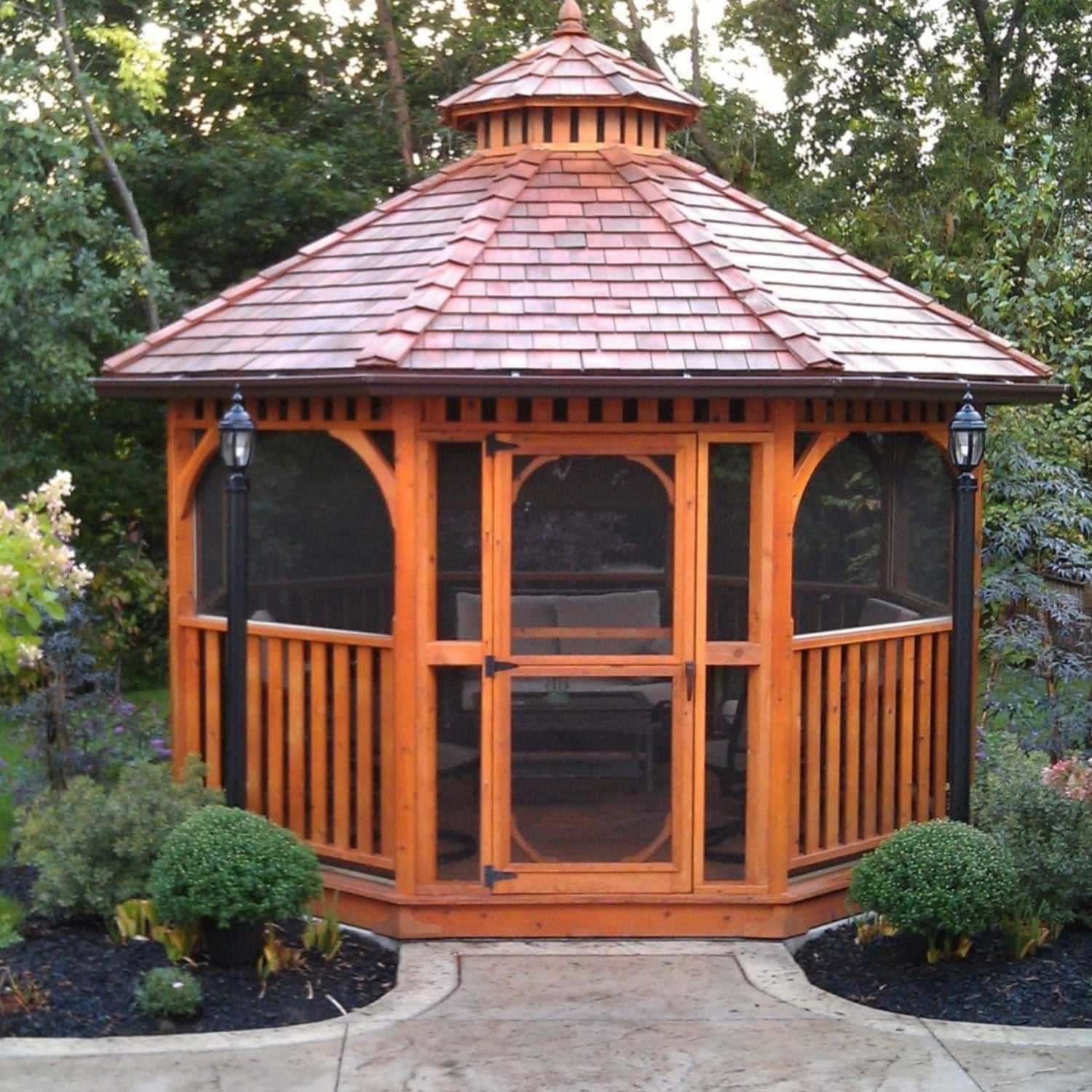 Outdoor Living Today 12' Western Red Cedar Octagon Gazebo
