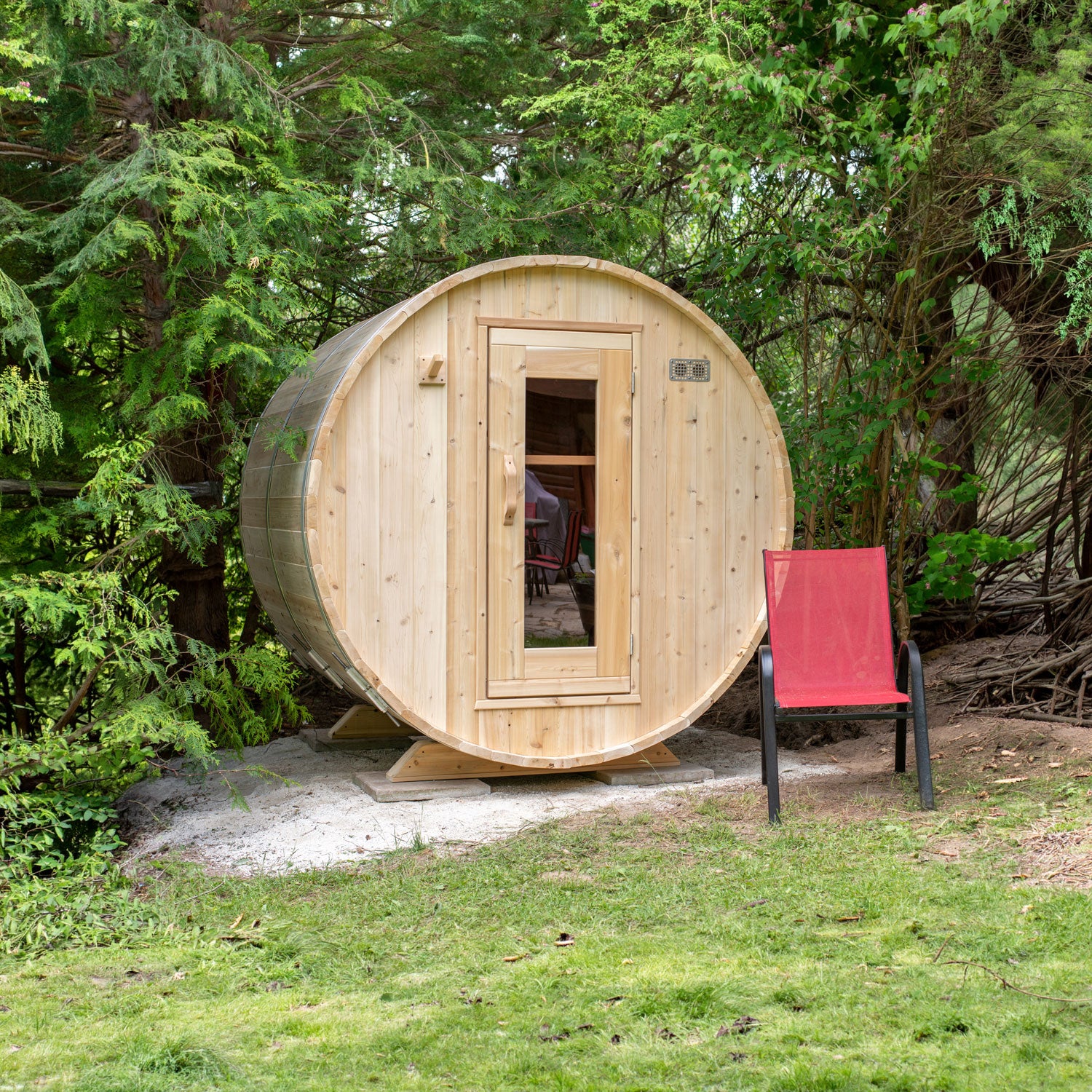 Canadian Timber Barrel Sauna