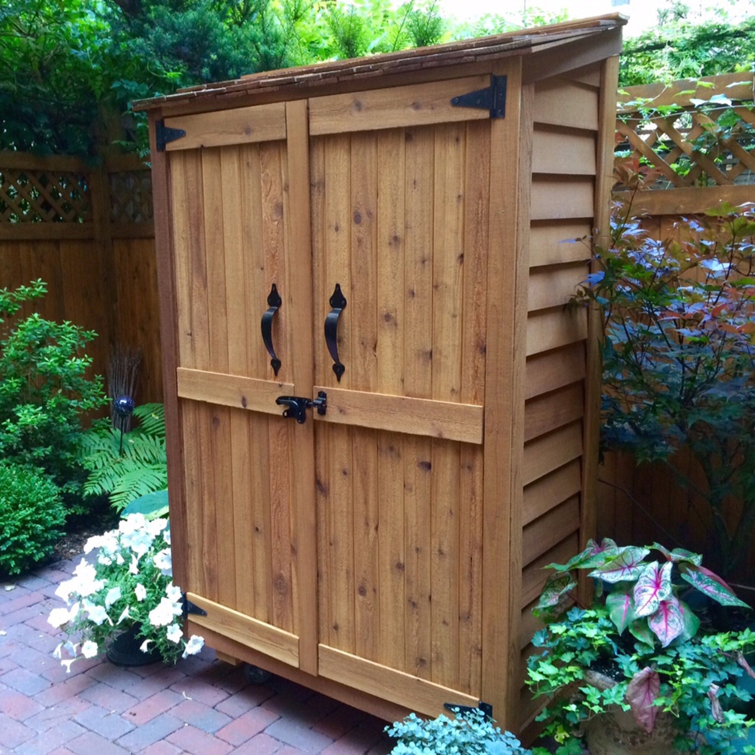 Outdoor Living Today 4x2 Western Red Cedar Garden Chalet
