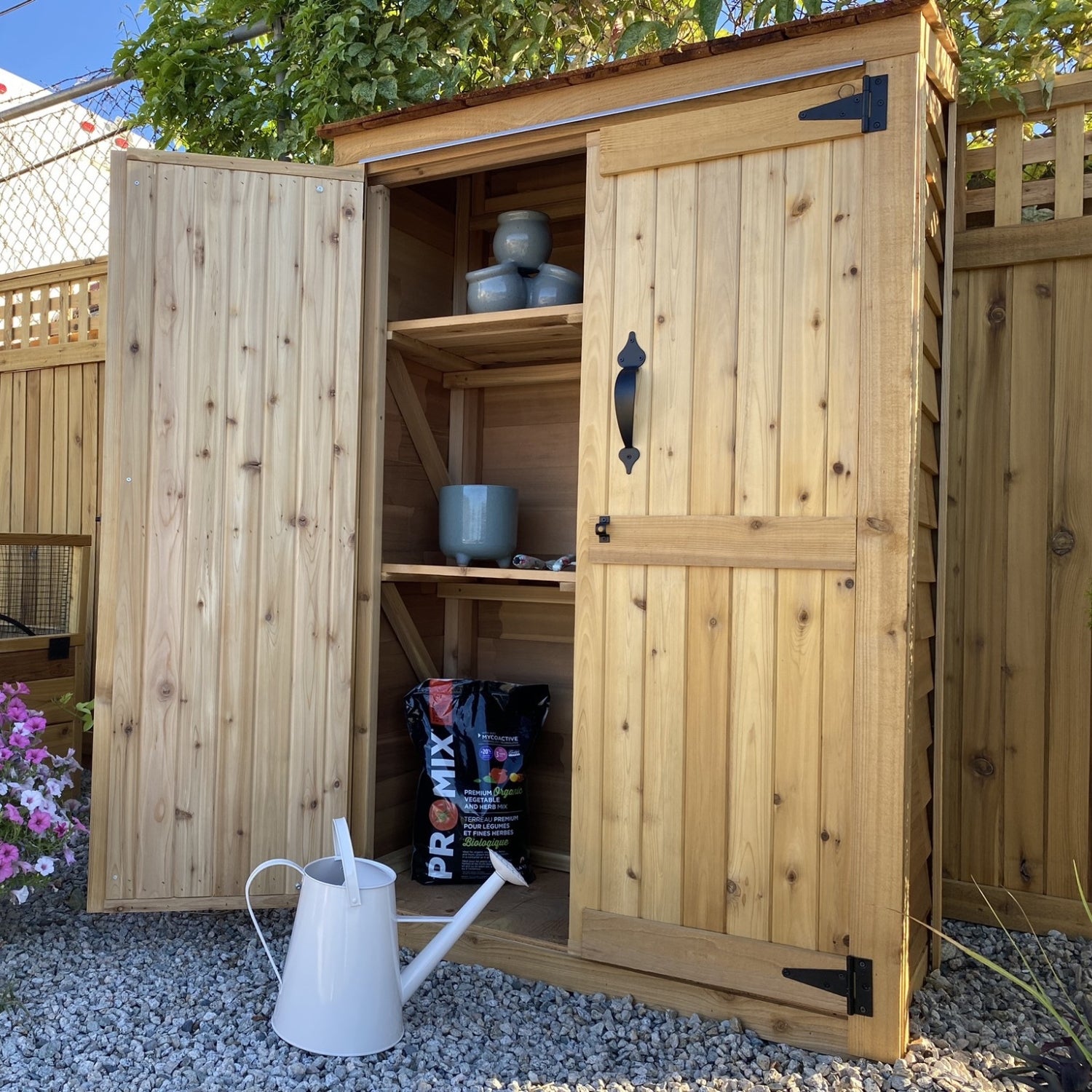 Outdoor Living Today 4x2 Western Red Cedar Garden Chalet