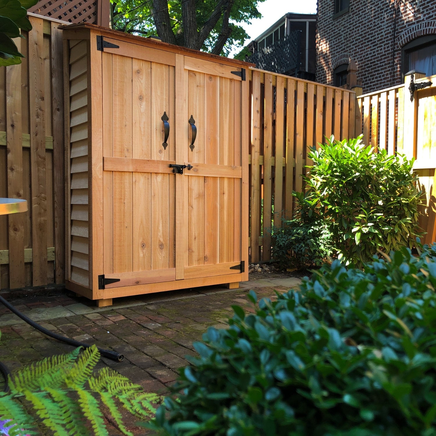 Outdoor Living Today 4x2 Western Red Cedar Garden Chalet