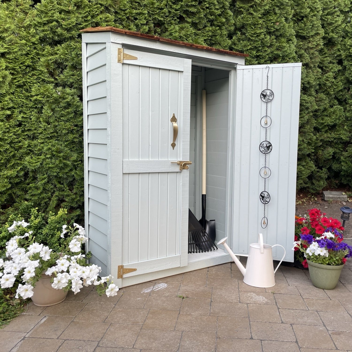 Outdoor Living Today 4x2 Western Red Cedar Garden Chalet