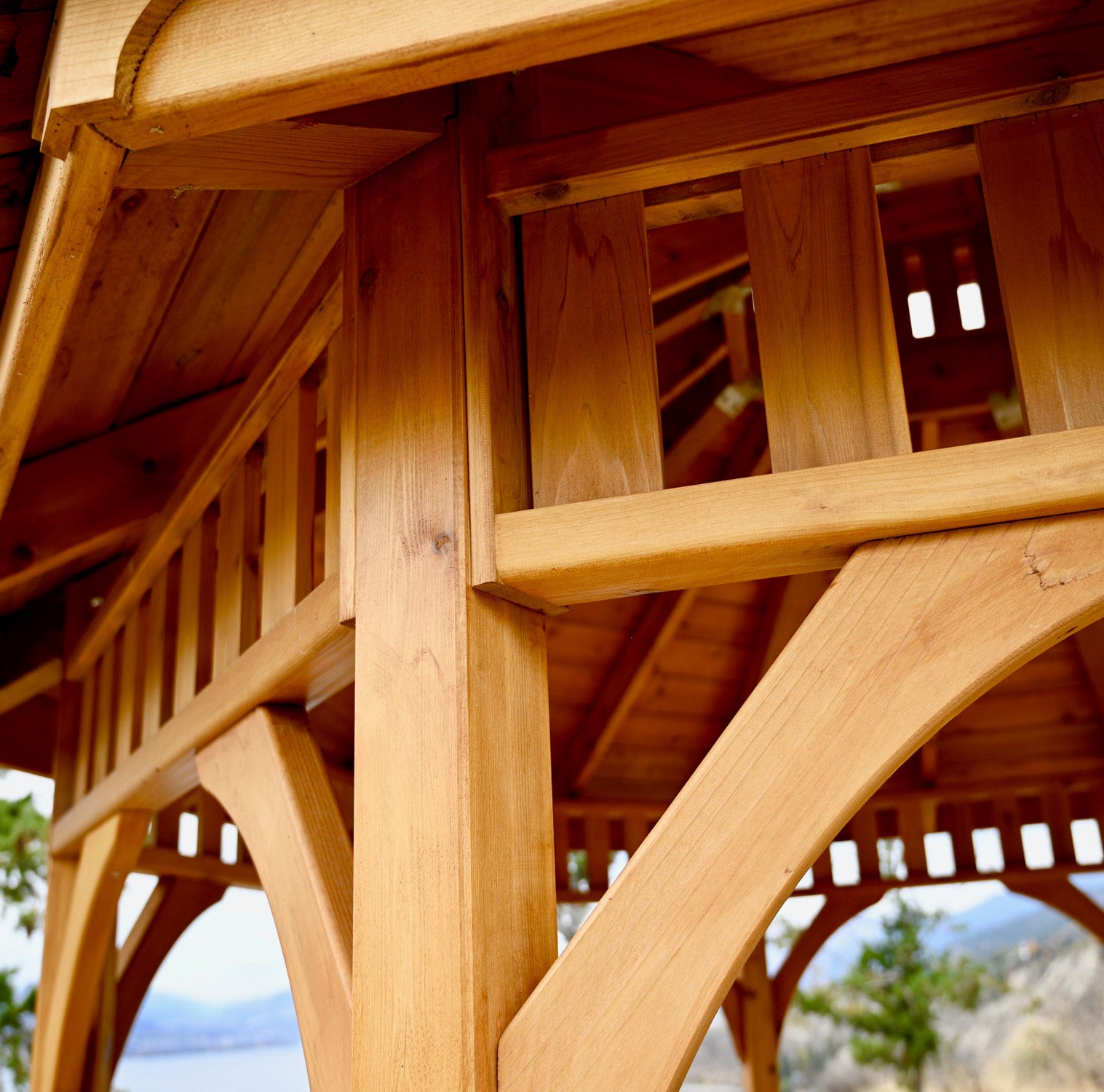 Outdoor Living Today 10' Western Red Cedar Octagon Gazebo