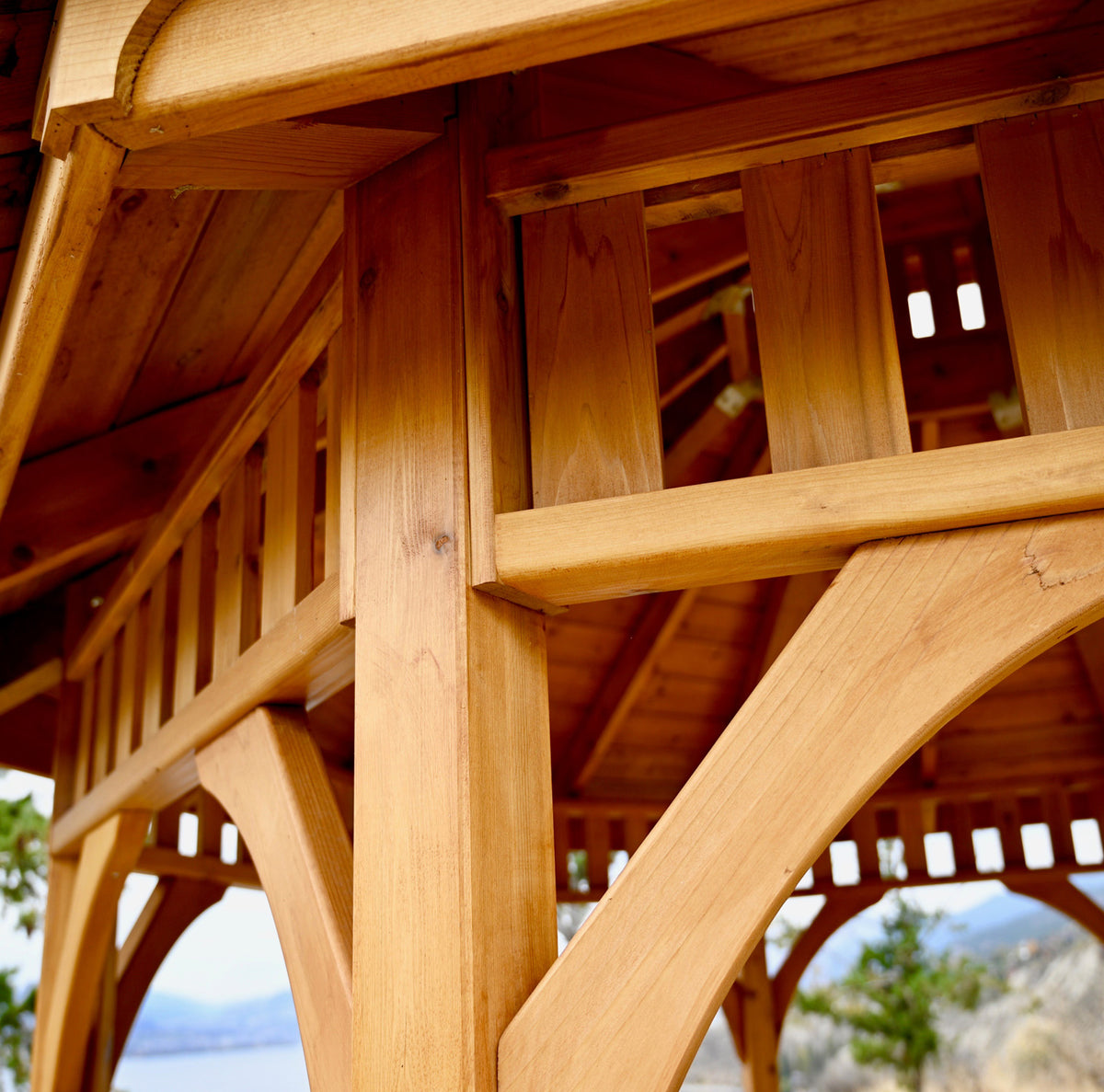Outdoor Living Today 12' Western Red Cedar Octagon Gazebo