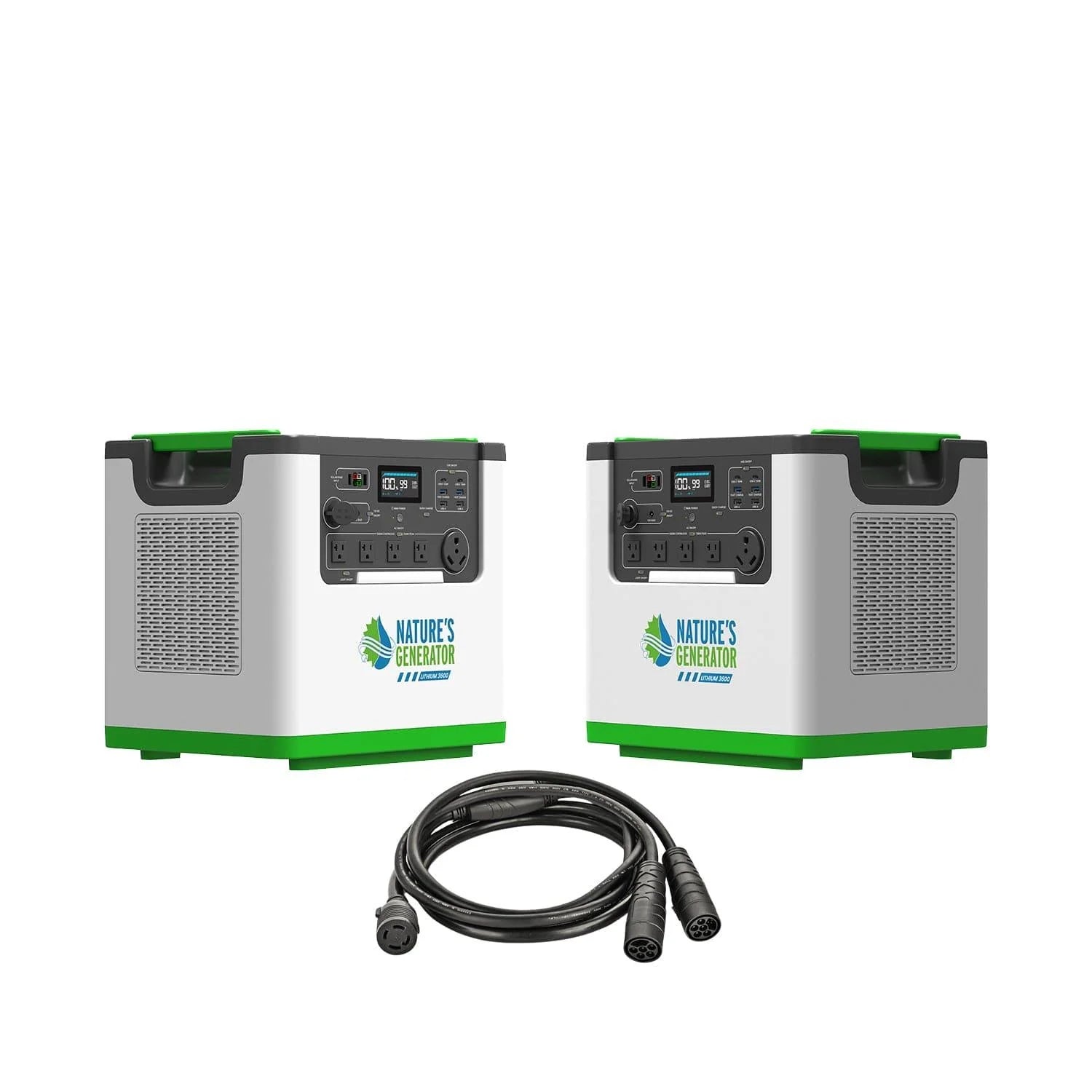 Nature's Generator Lithium 3600 2x + Combiner