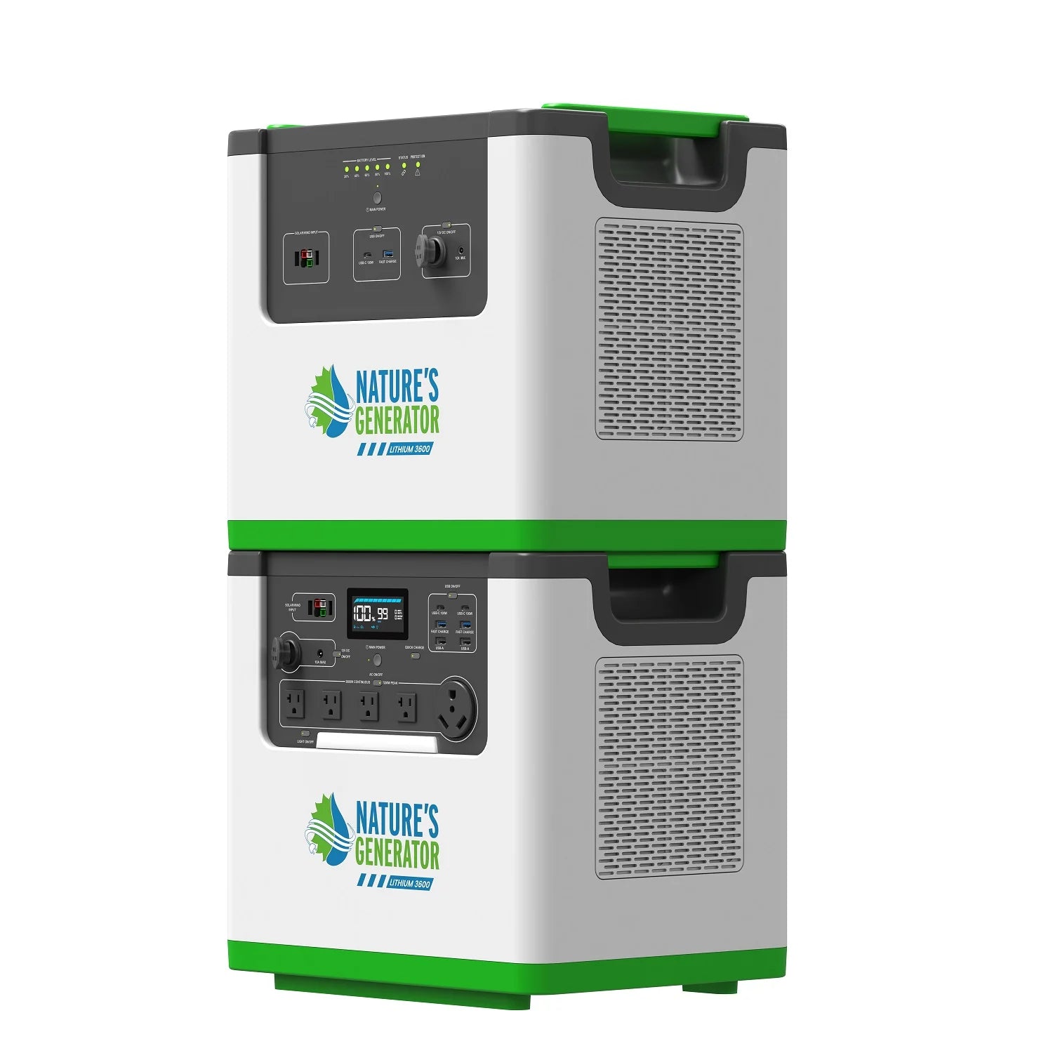 Nature's Generator Lithium 3600 2x + Combiner