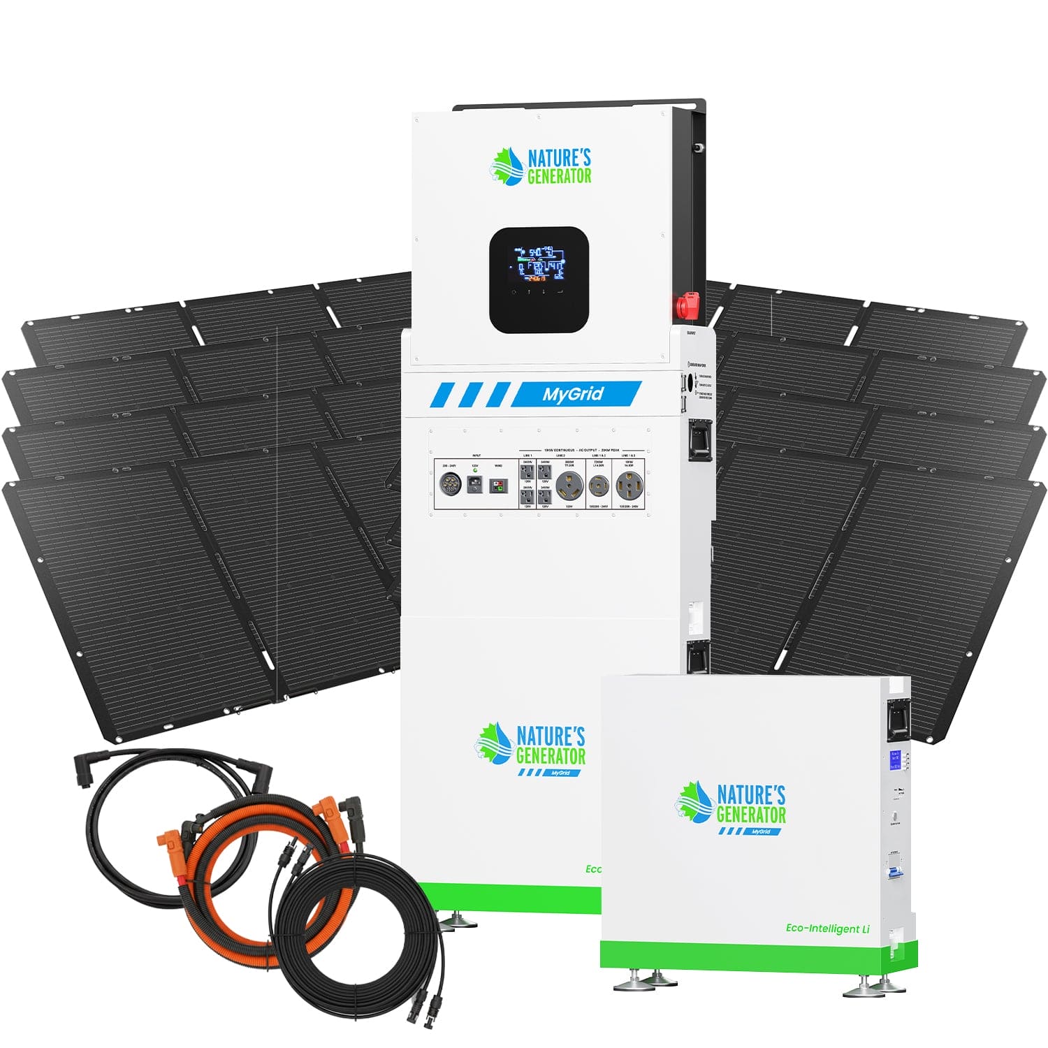 MyGrid 10K + 4x Folding 400W panels