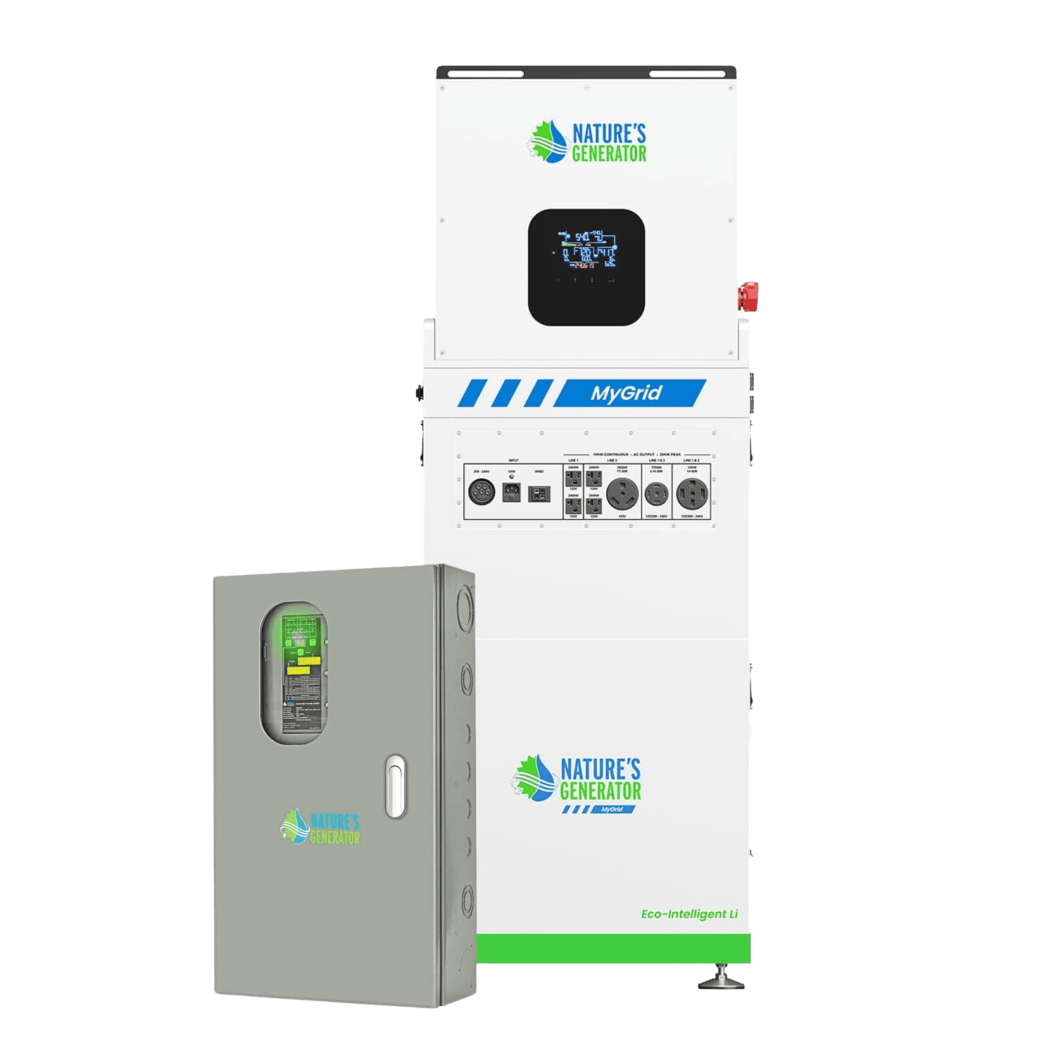 MyGrid 10K + Solar Battery + 50A ATS