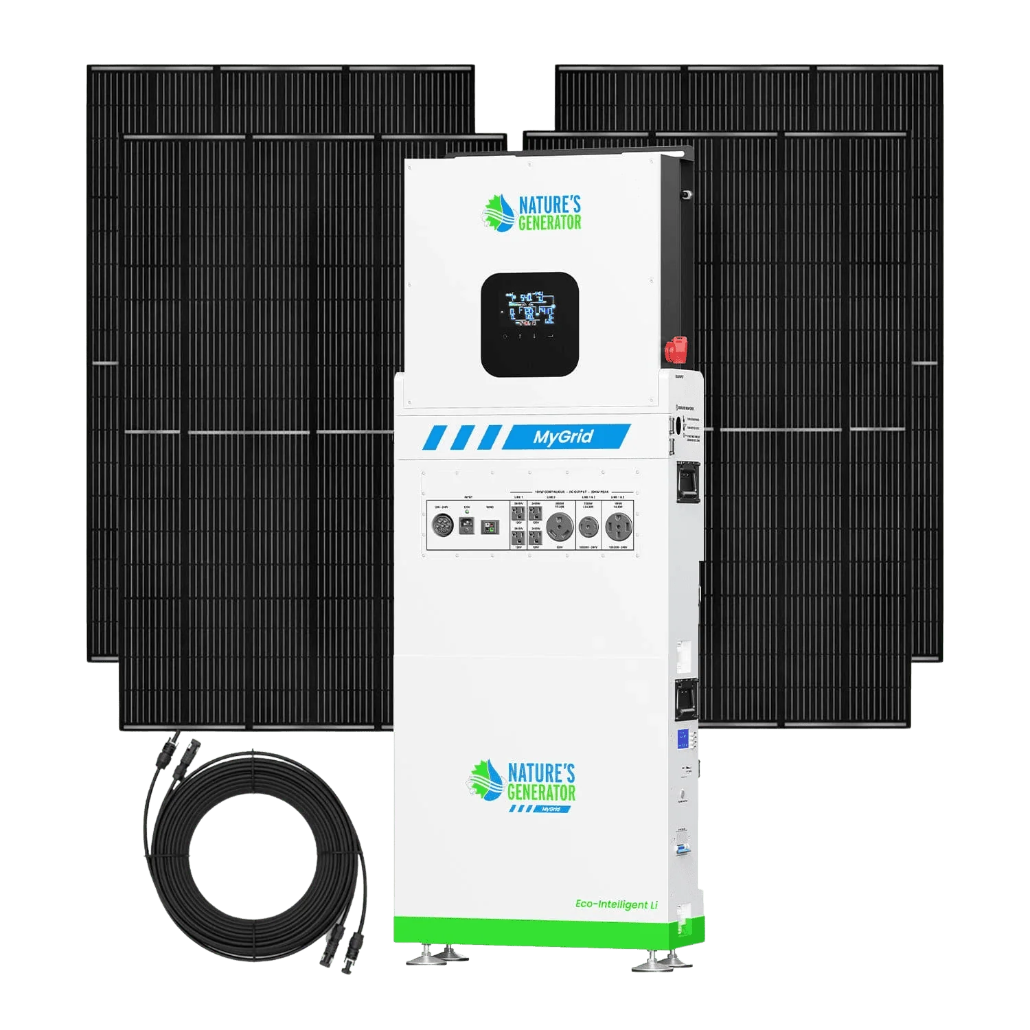 MyGrid 10K + Solar Battery + 8x Rigid 410W panels