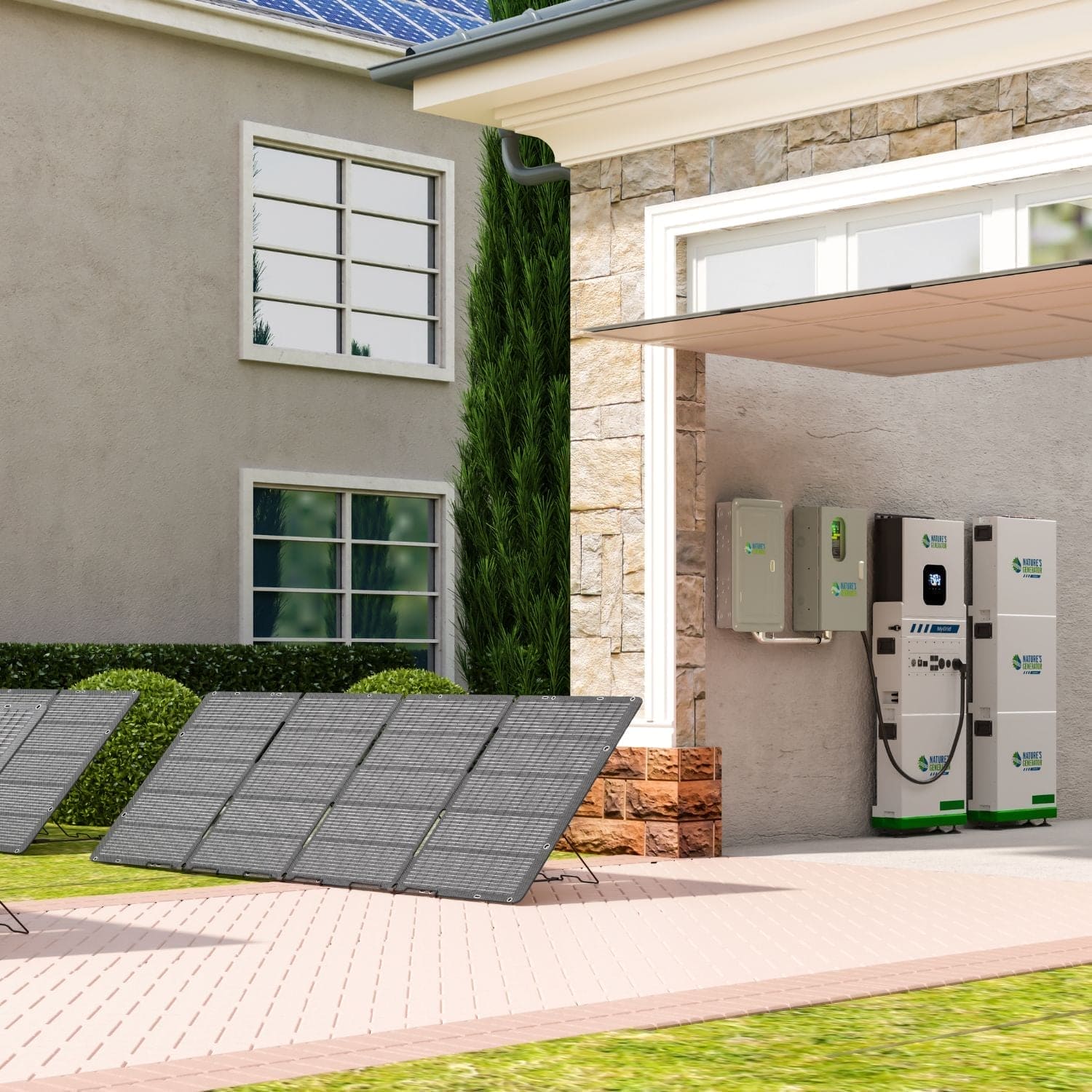 MyGrid 10K + Solar Battery + 8x Rigid 410W panels