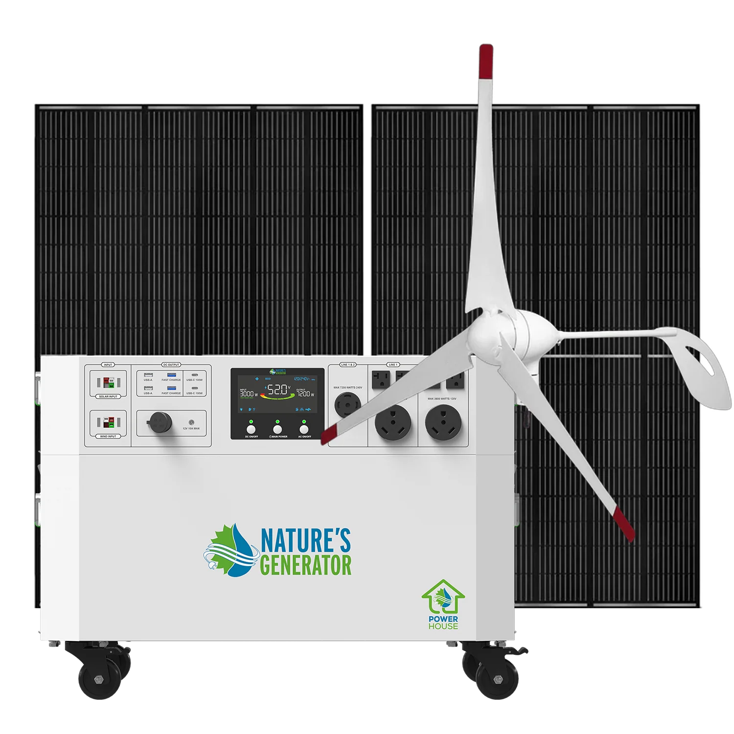 NATURE'S GENERATOR POWERHOUSE PLATINUM PLUS WE SYSTEM