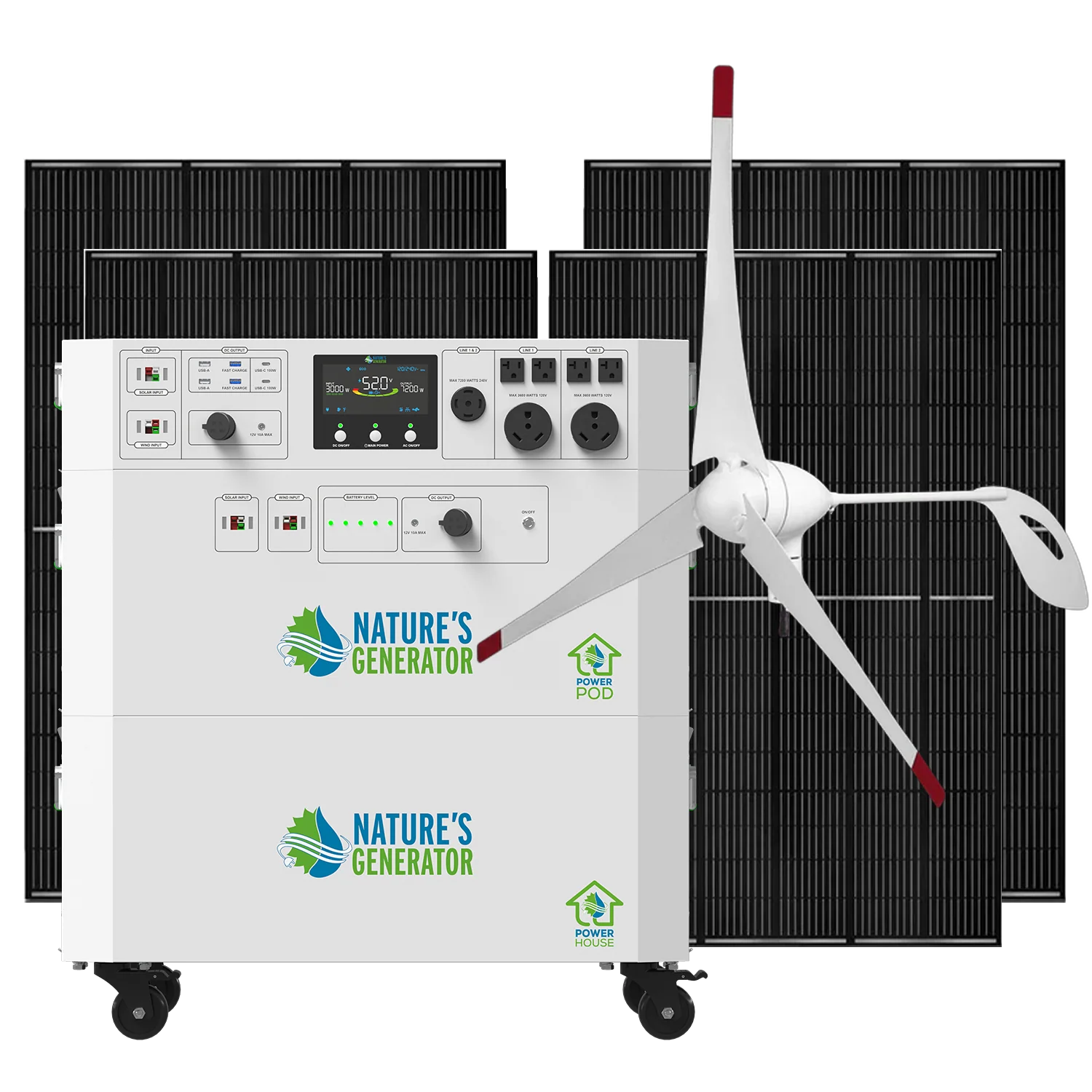 NATURE'S GENERATOR POWERHOUSE PLATINUM PLUS WE SYSTEM