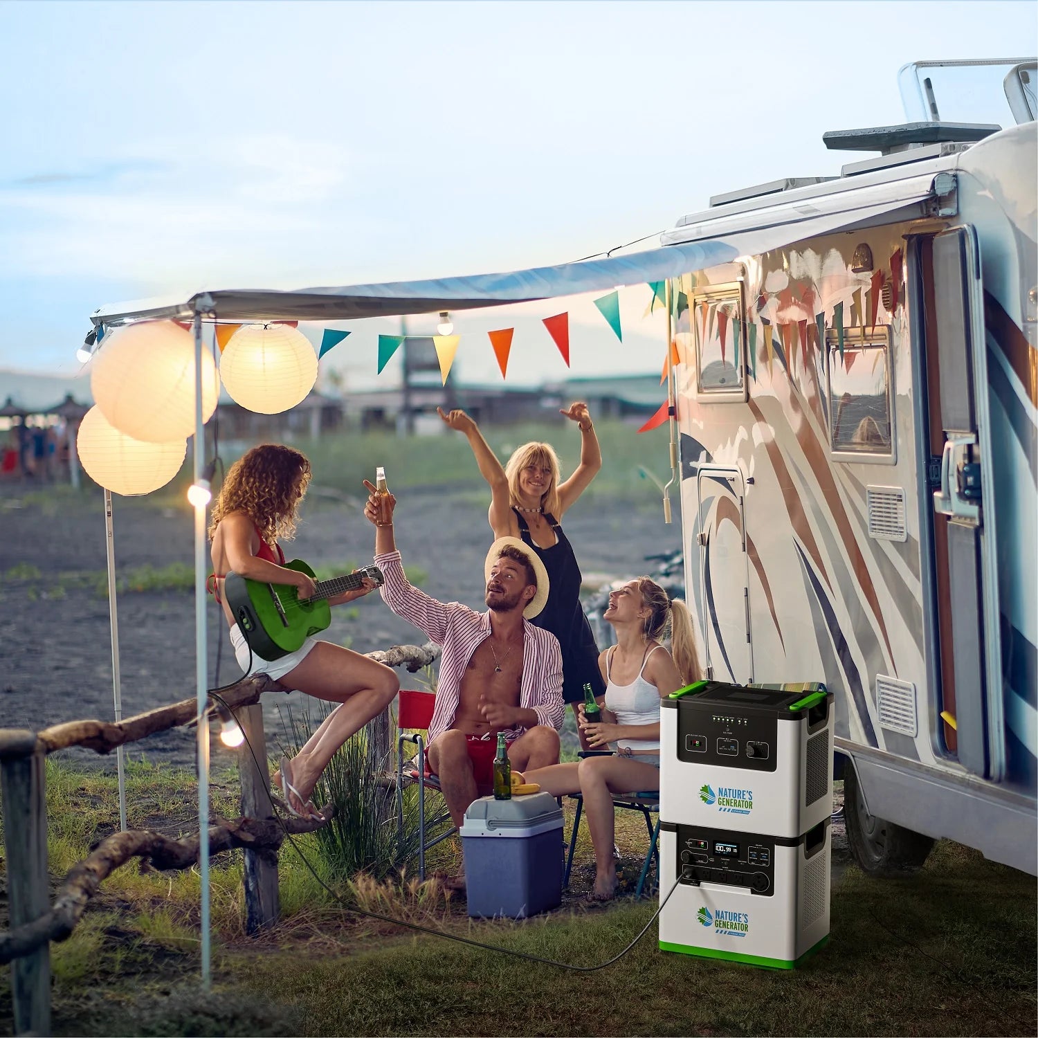 Nature's Generator Lithium 3600 2x + Combiner