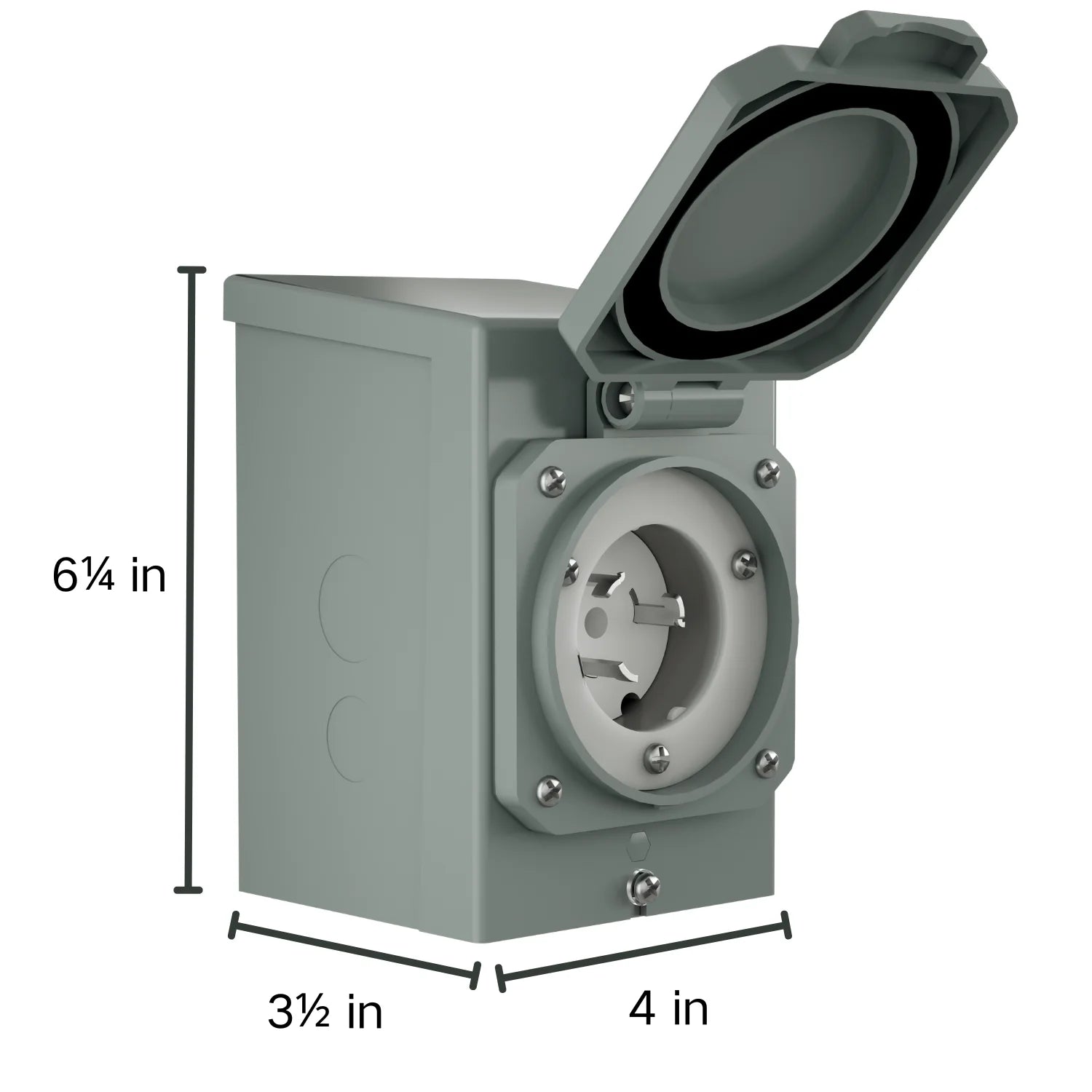 Nature's Generator 50A Power Inlet Box