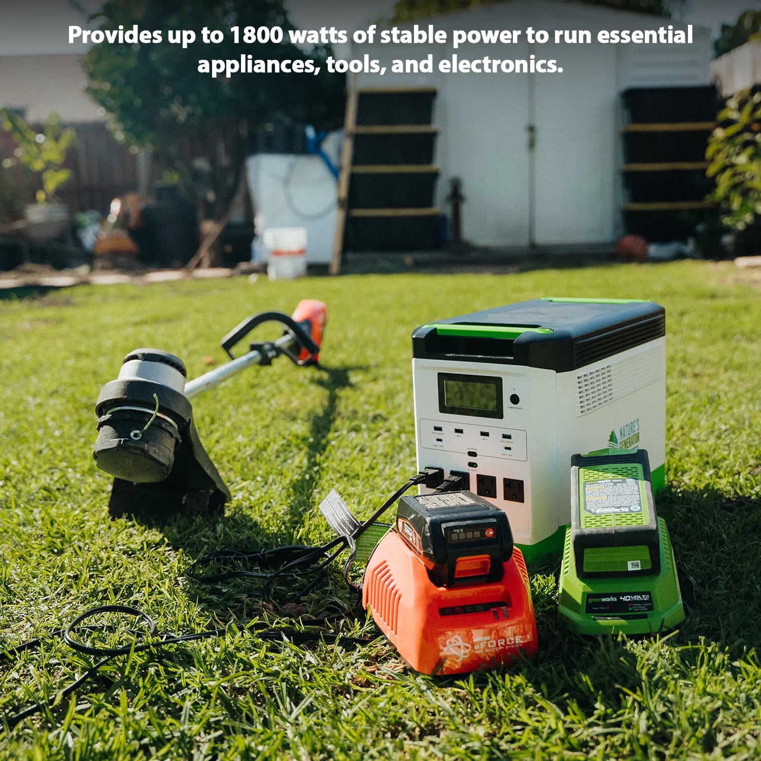 Nature's Generator Lithium 1800 Power Station
