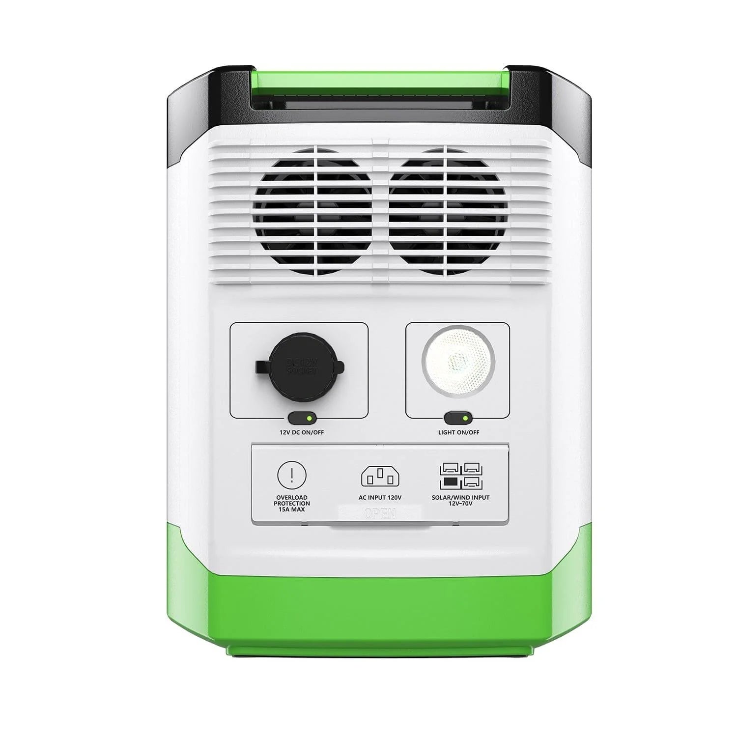Nature's Generator Lithium 1800 with 100-watt panel