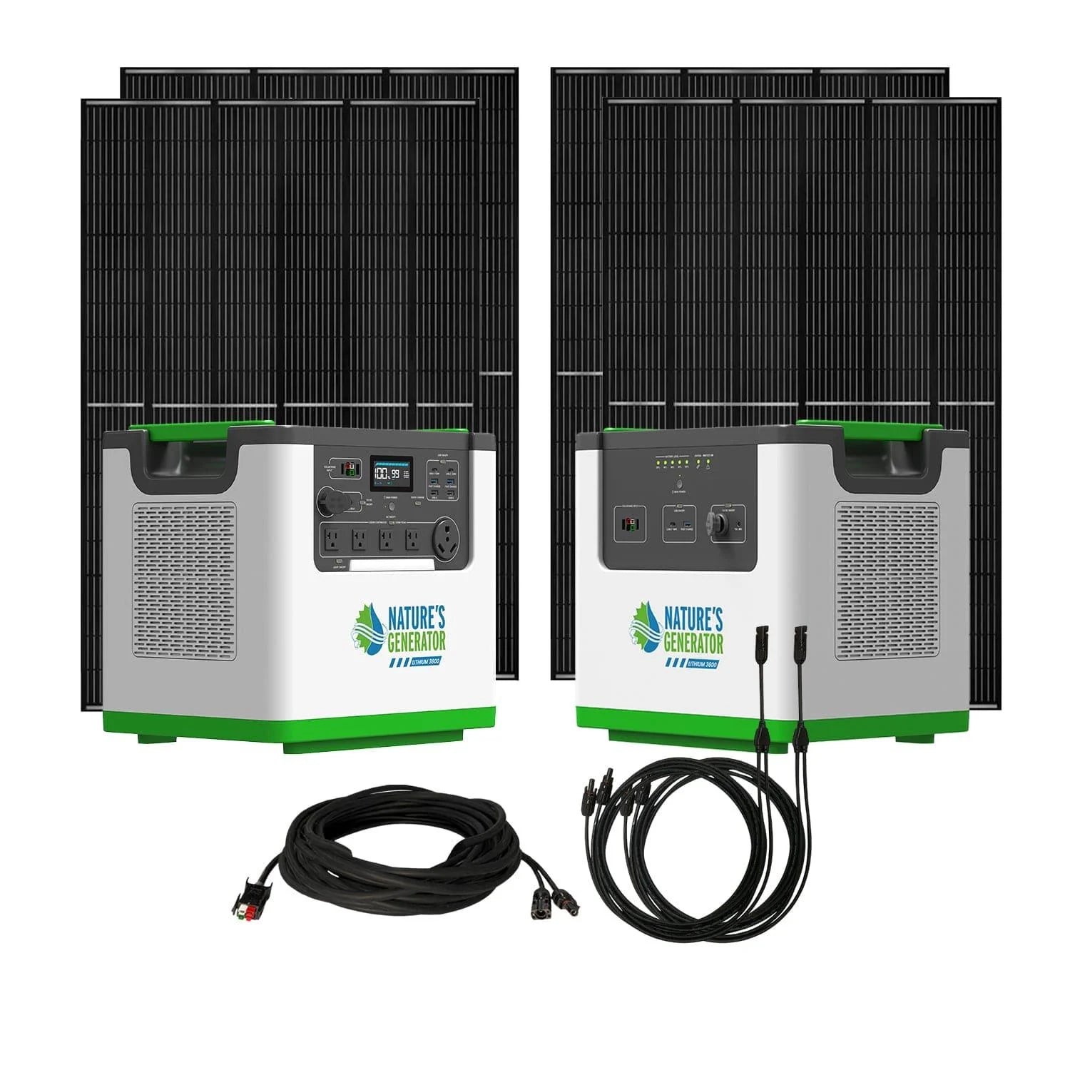 Nature's Generator Lithium 3600 + 200W folding panel