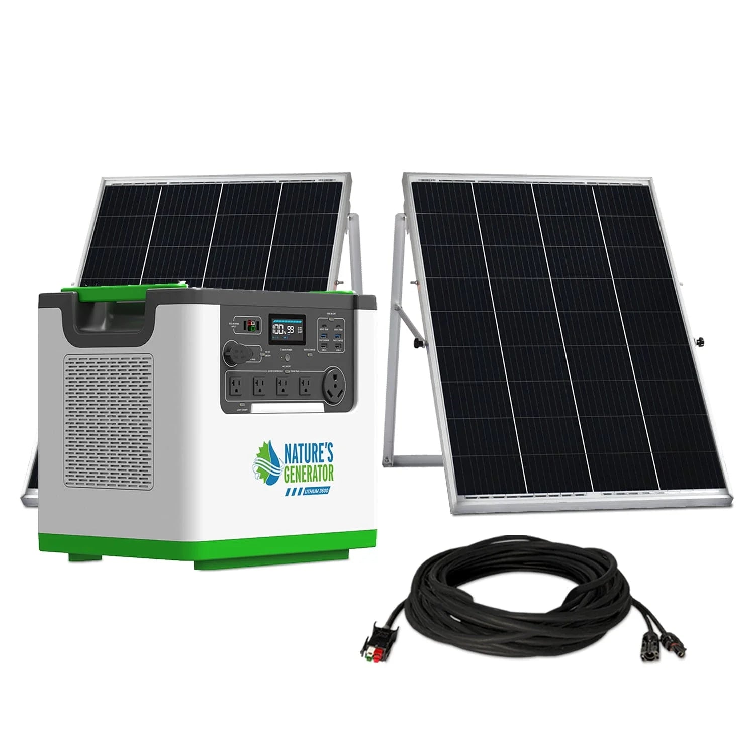 Nature's Generator Lithium 3600 + 2x 410W panels