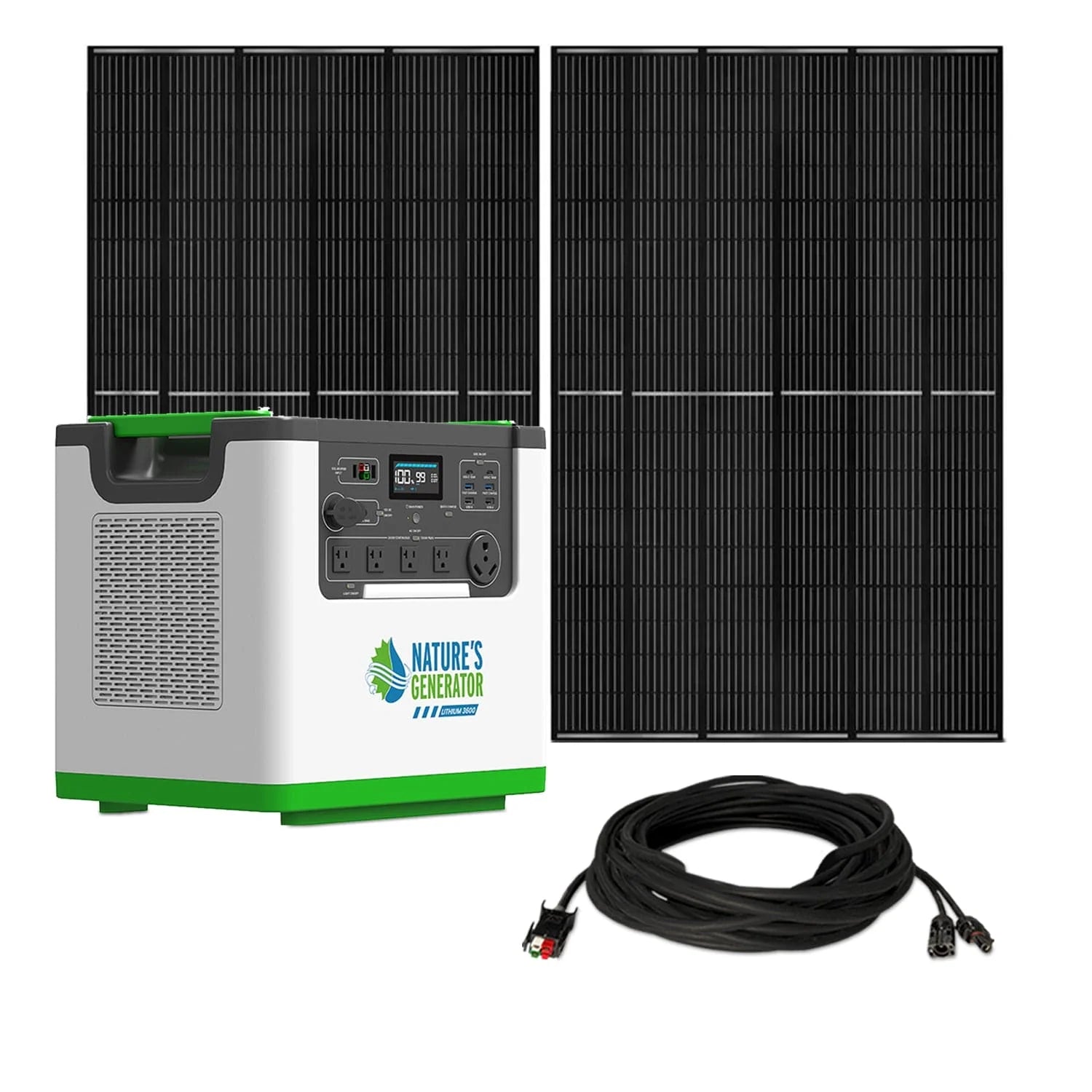 Nature's Generator Lithium 3600 + 2x 410W panels