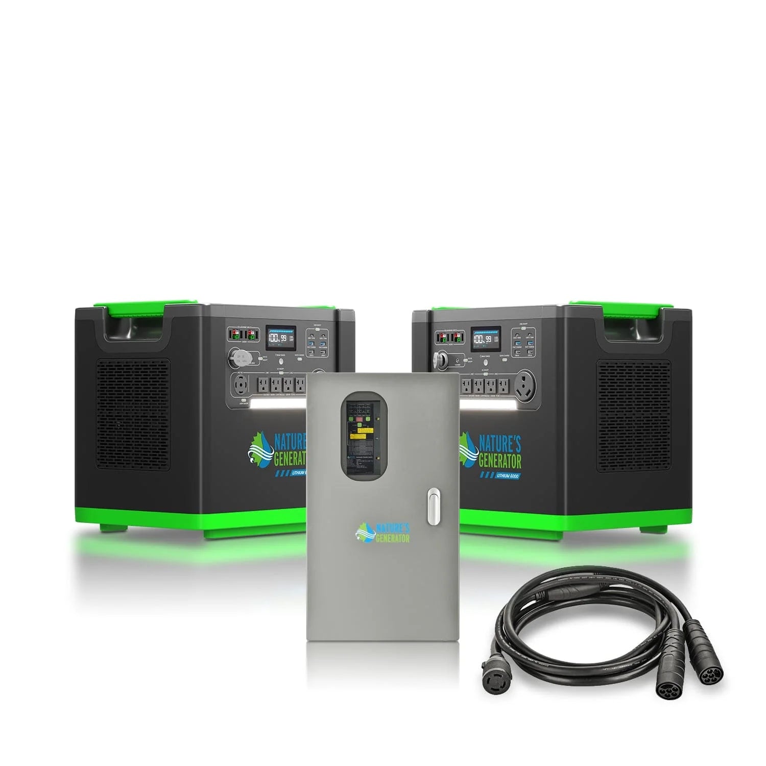 Nature's Generator Lithium 6000 + 30A ATS