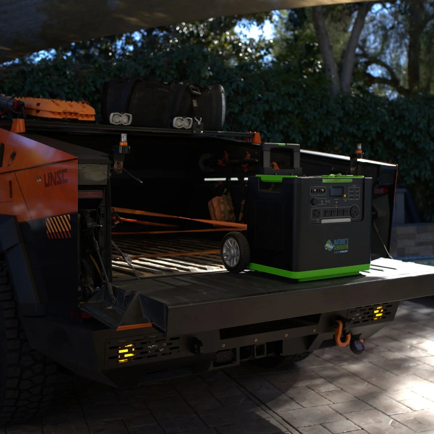 Nature's Generator Lithium 6000 + 30A Manual TS
