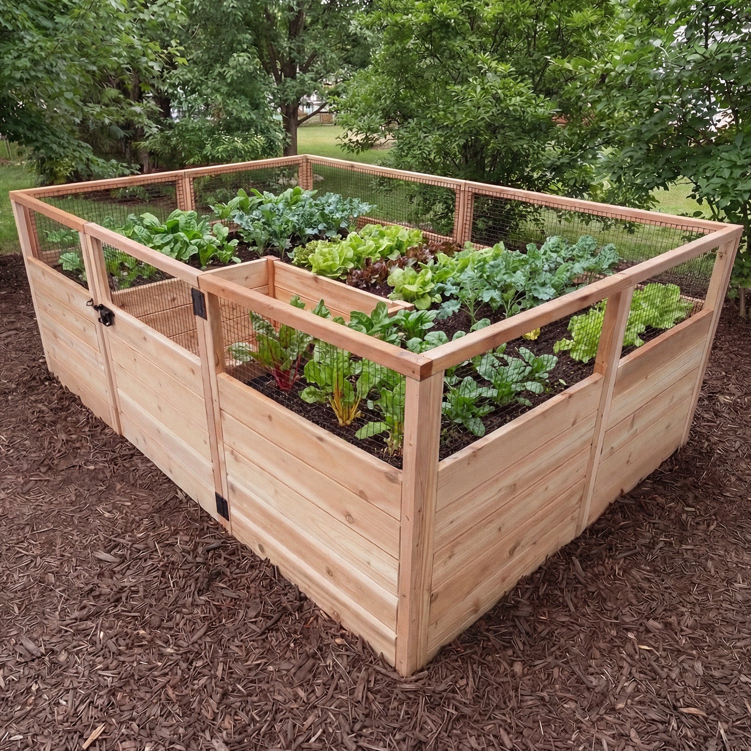 Outdoor Living Today 8x5 Western Red Cedar Raised Garden Bed