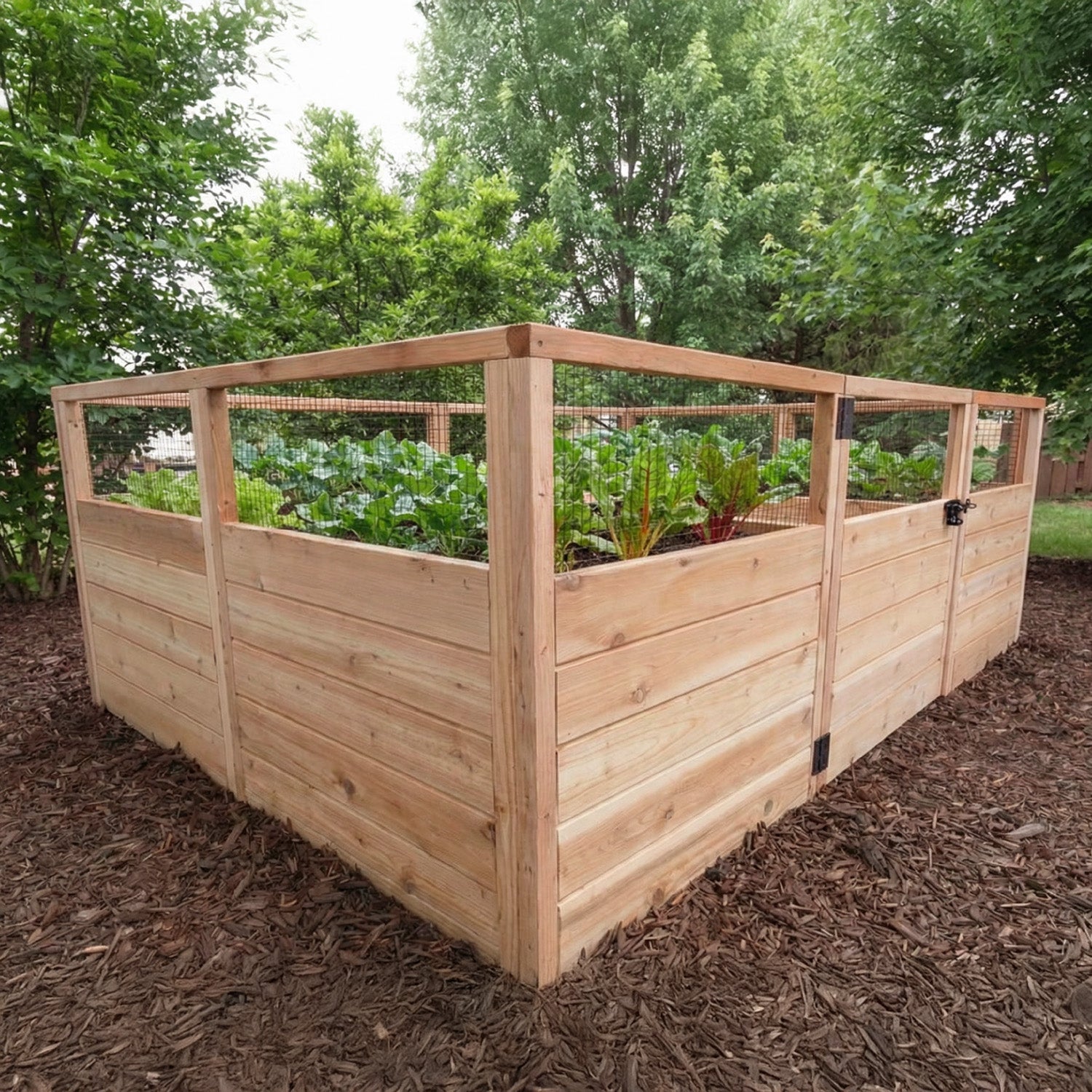 Outdoor Living Today 8x5 Western Red Cedar Raised Garden Bed