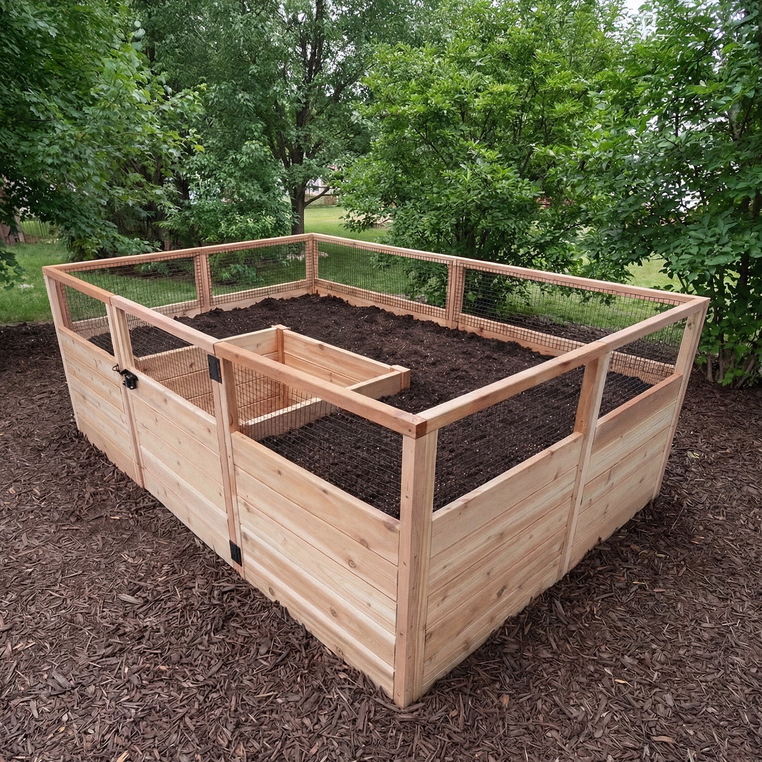 Outdoor Living Today 8x5 Western Red Cedar Raised Garden Bed