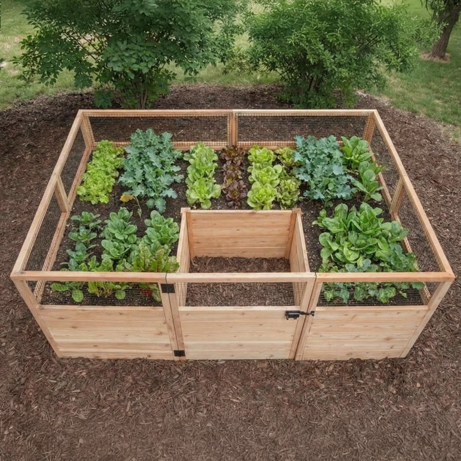Outdoor Living Today 8x5 Western Red Cedar Raised Garden Bed