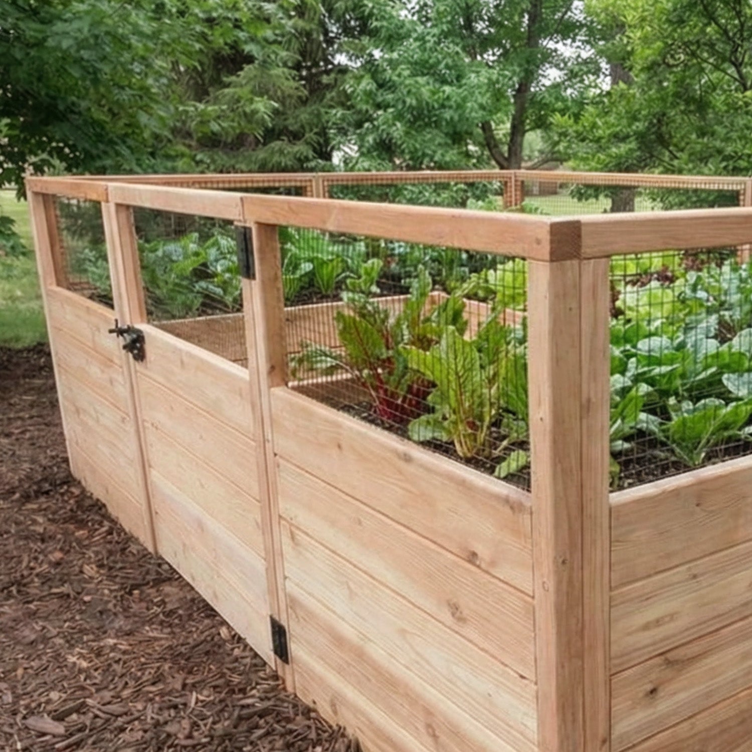 Outdoor Living Today 8x5 Western Red Cedar Raised Garden Bed