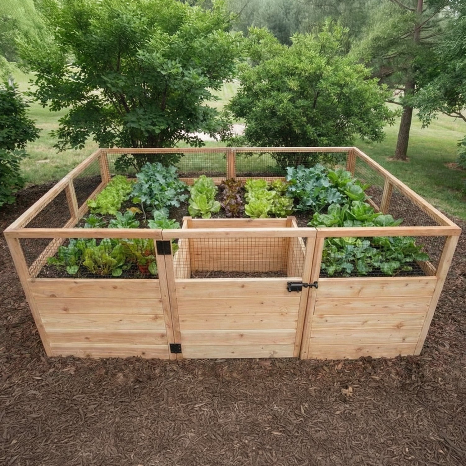 Outdoor Living Today 8x5 Western Red Cedar Raised Garden Bed