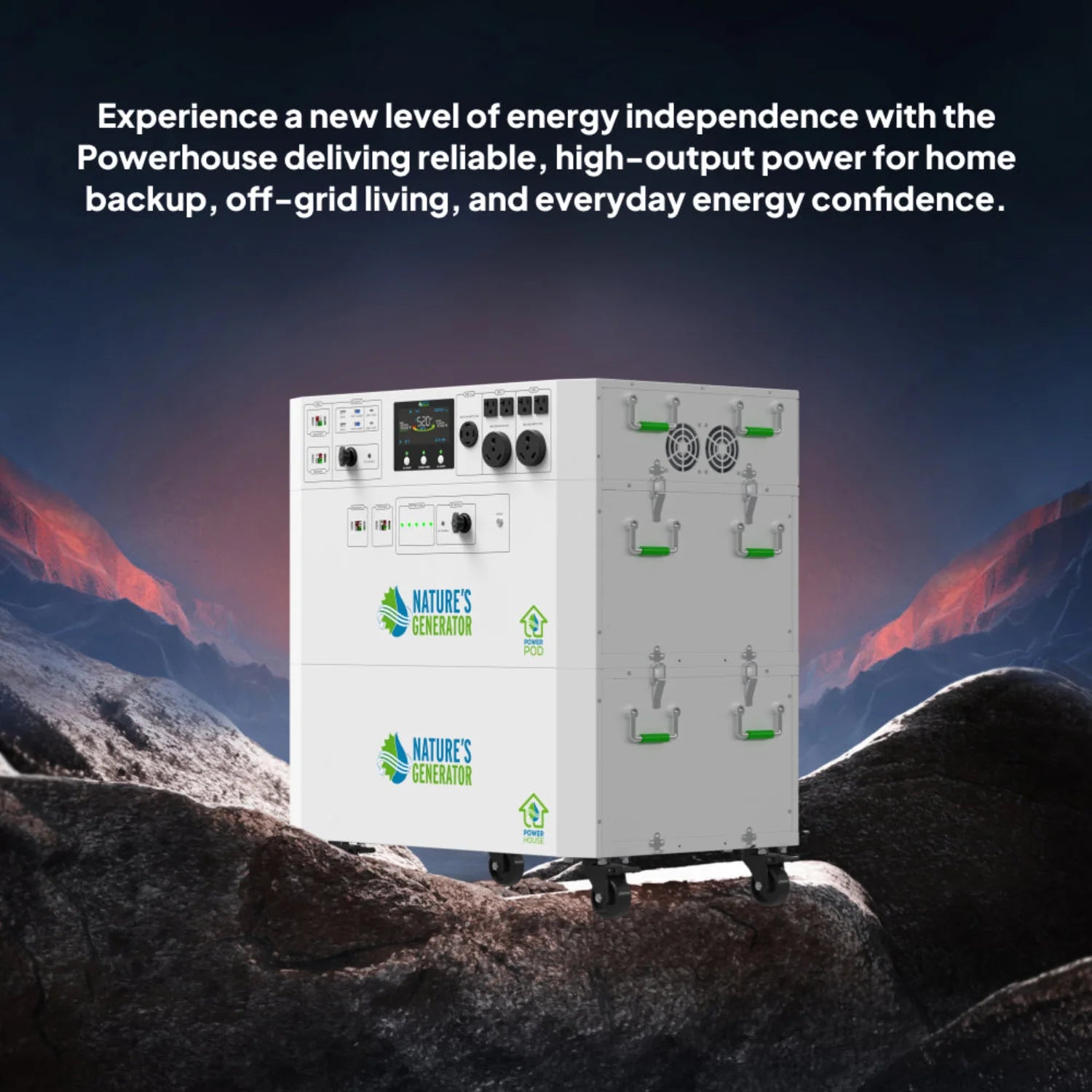 NATURE'S GENERATOR POWERHOUSE GOLD WE SYSTEM