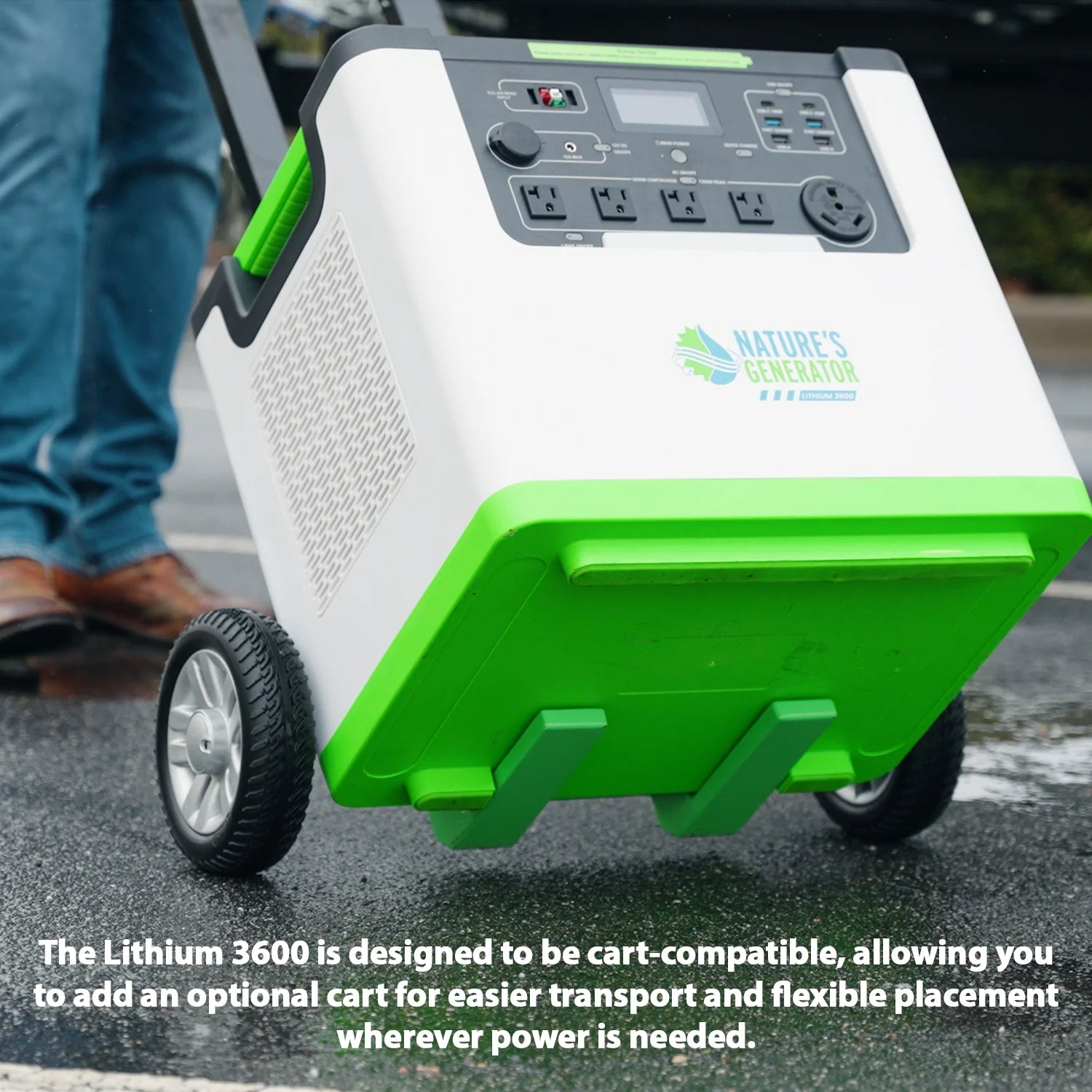 Nature's Generator Lithium 3600 2x + Combiner