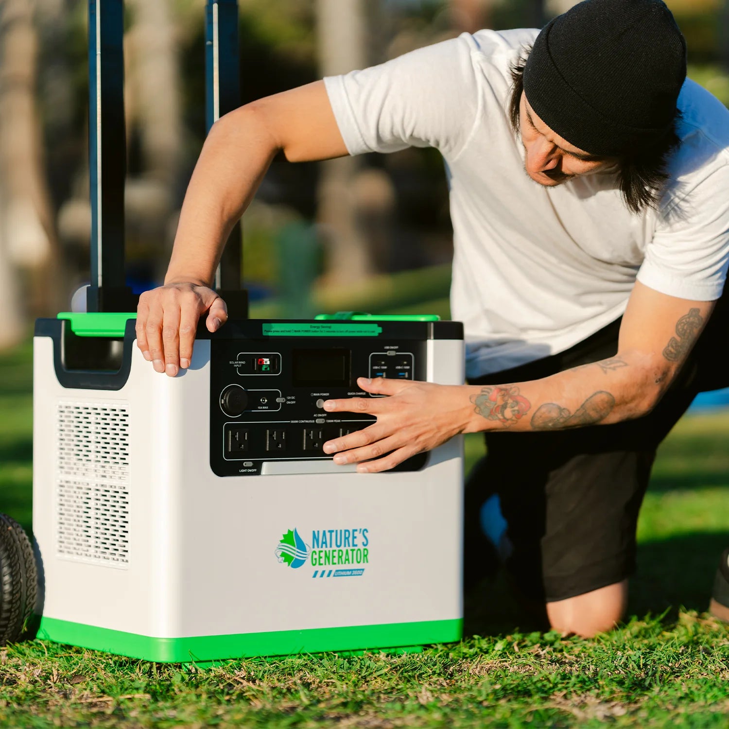 Nature's Generator Lithium 3600 2x + Combiner