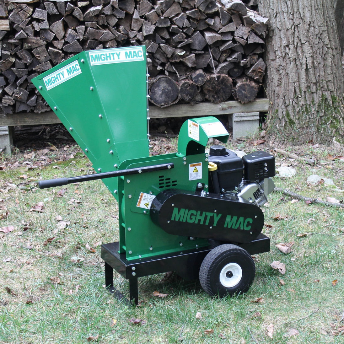 Max Chipper Mighty Mac™ Wood Chipper 3-3/4” Max Capacity - 7HP Briggs (WC375)