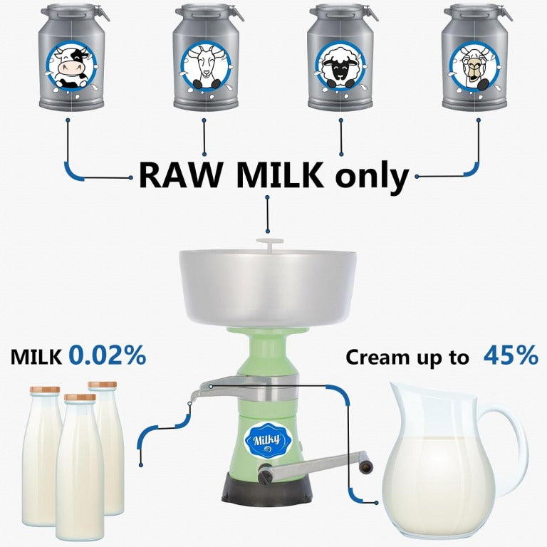 Electric cream separator milky FJ90