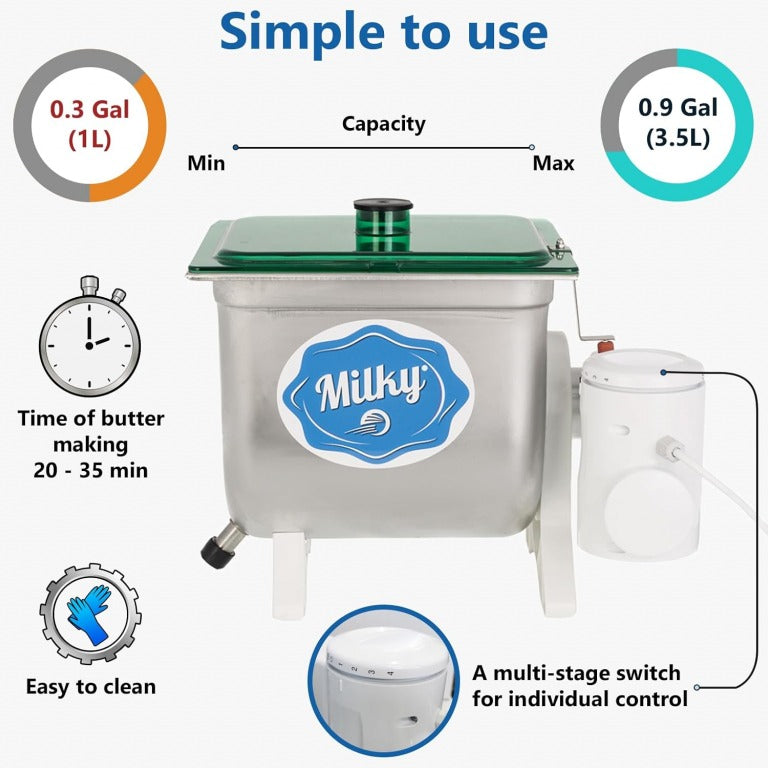 Electric butter churn Milky FJ10