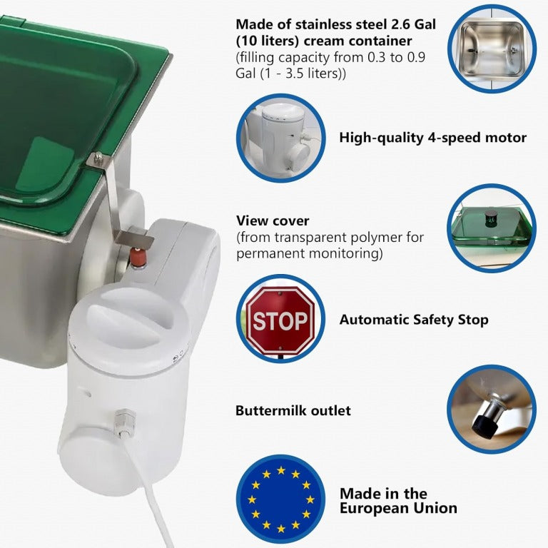 Electric butter churn Milky FJ10
